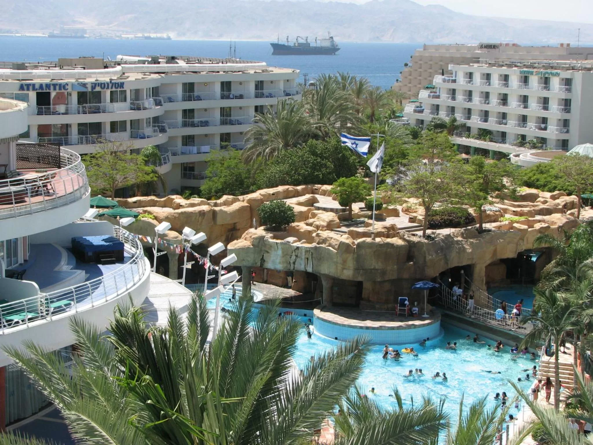 Aqua park, Pool View in Club Hotel Eilat - All Suites Hotel