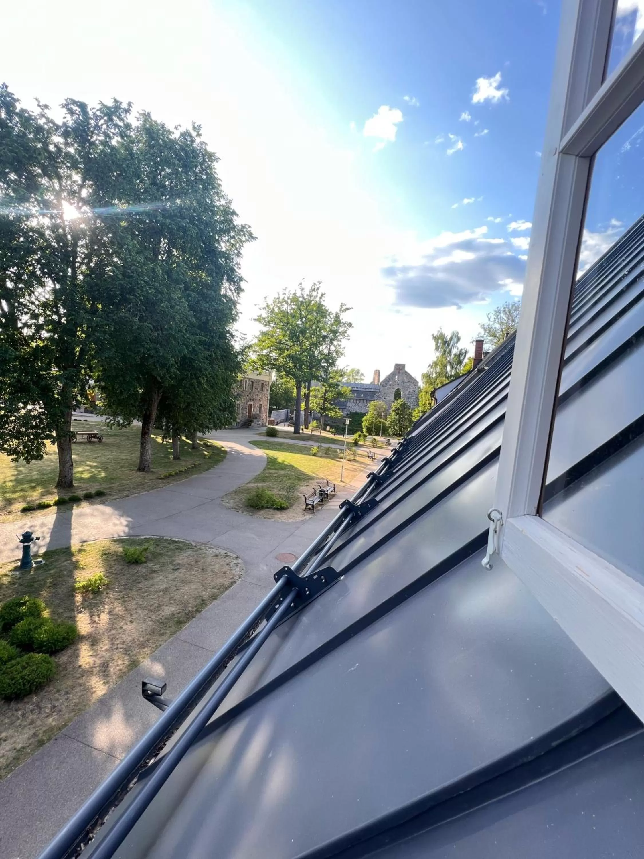 Garden view in Hotel Rezidence Wannas Self Check in