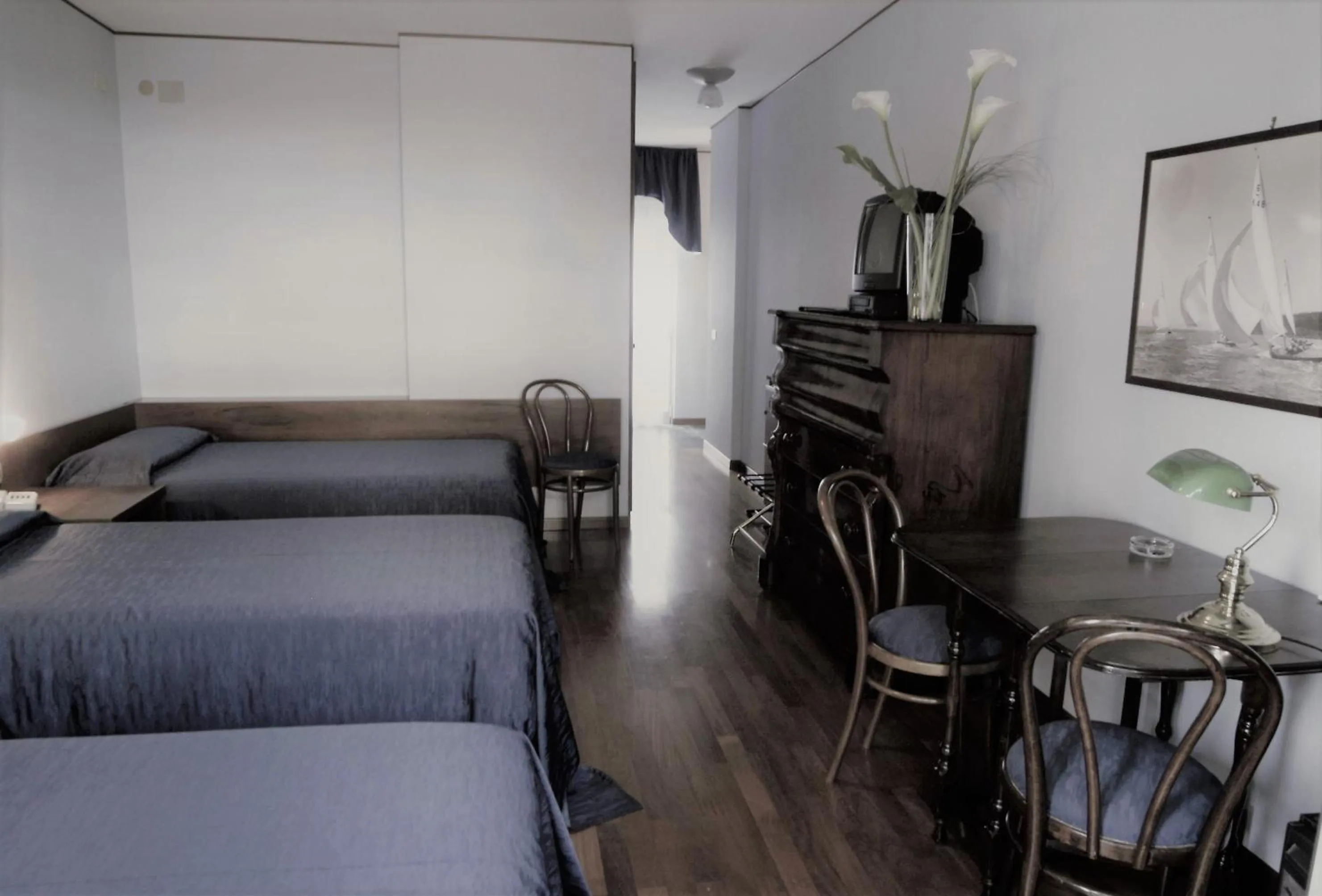 Bed in Hotel Ghironi