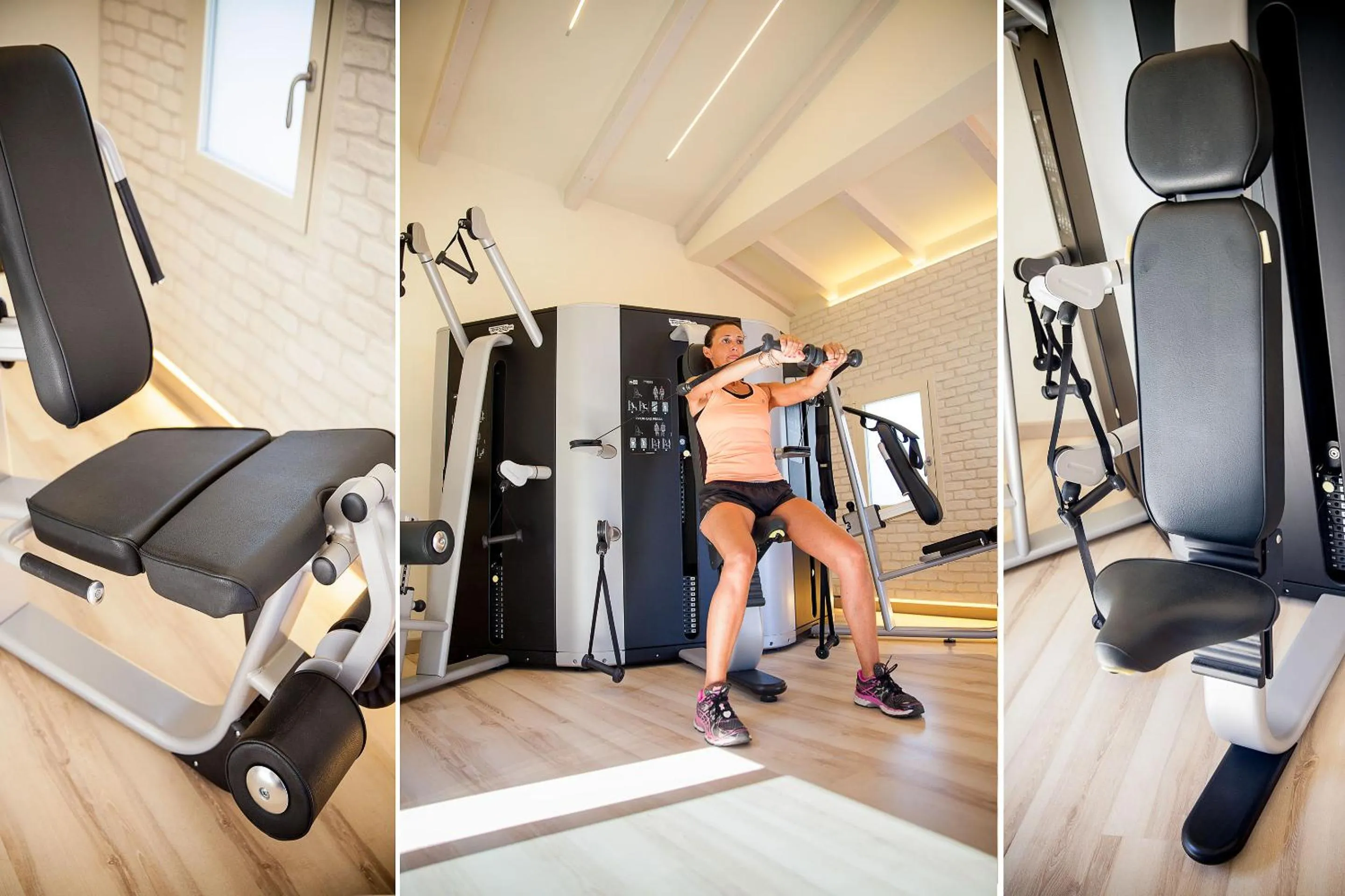 Fitness centre/facilities in Hotel Gabriella
