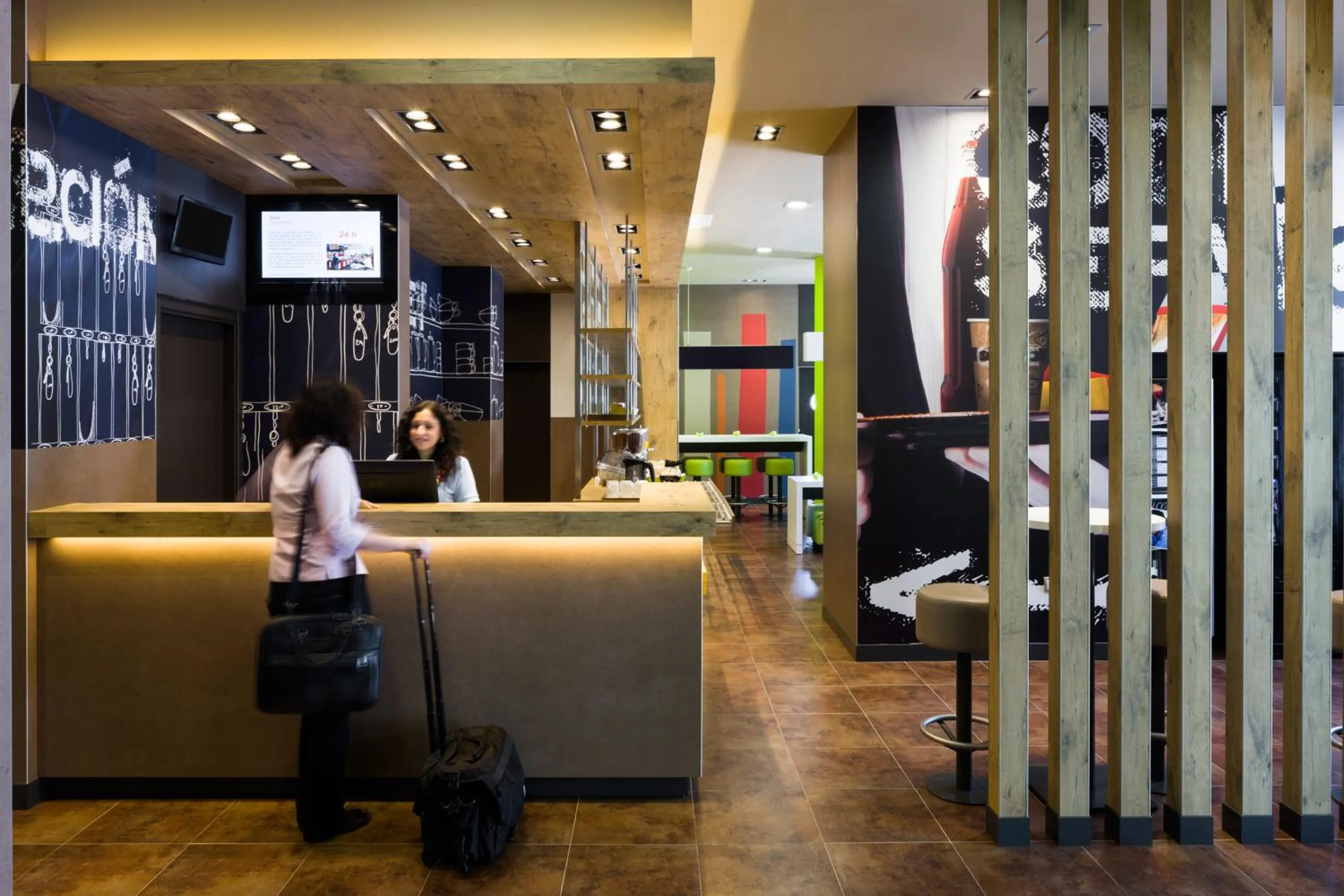 Lobby or reception in Ibis Budget Sevilla Aeropuerto