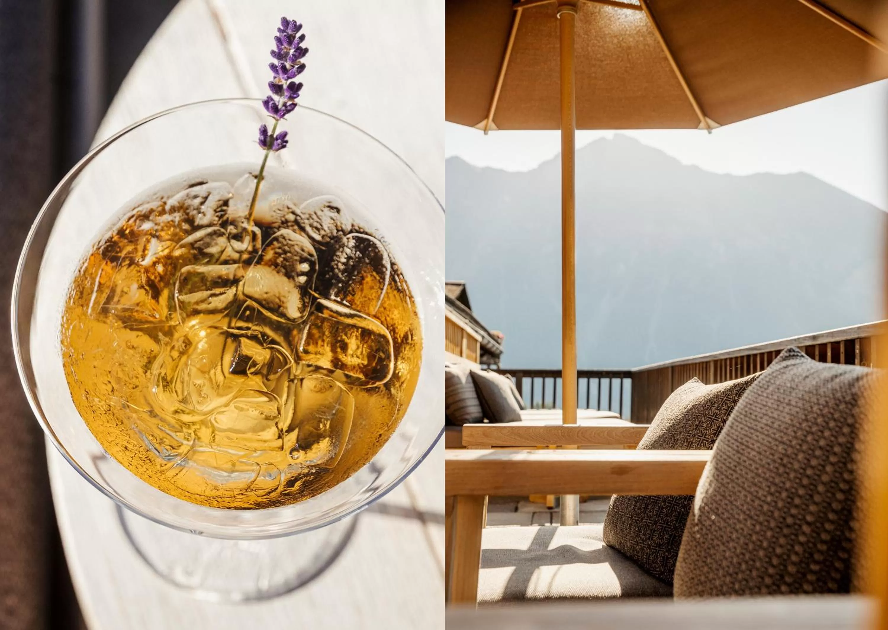 Seating area in Maiensässhotel Guarda Val