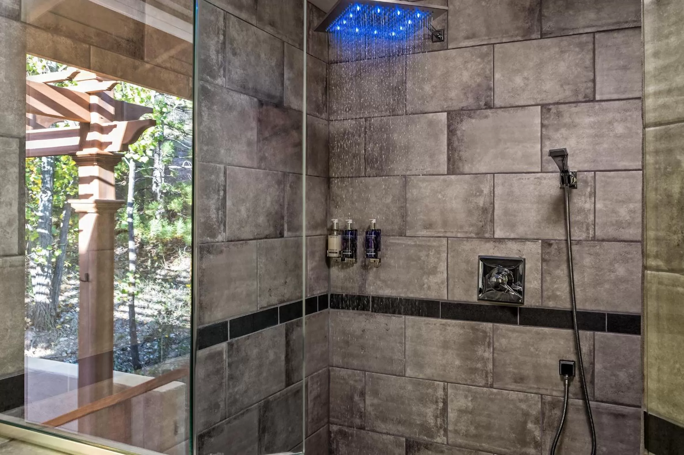 Shower in Sheridan House Inn- Adult Only Accommodation