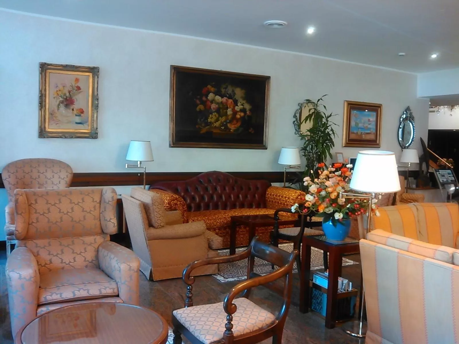 Lobby or reception in Hotel Bristol