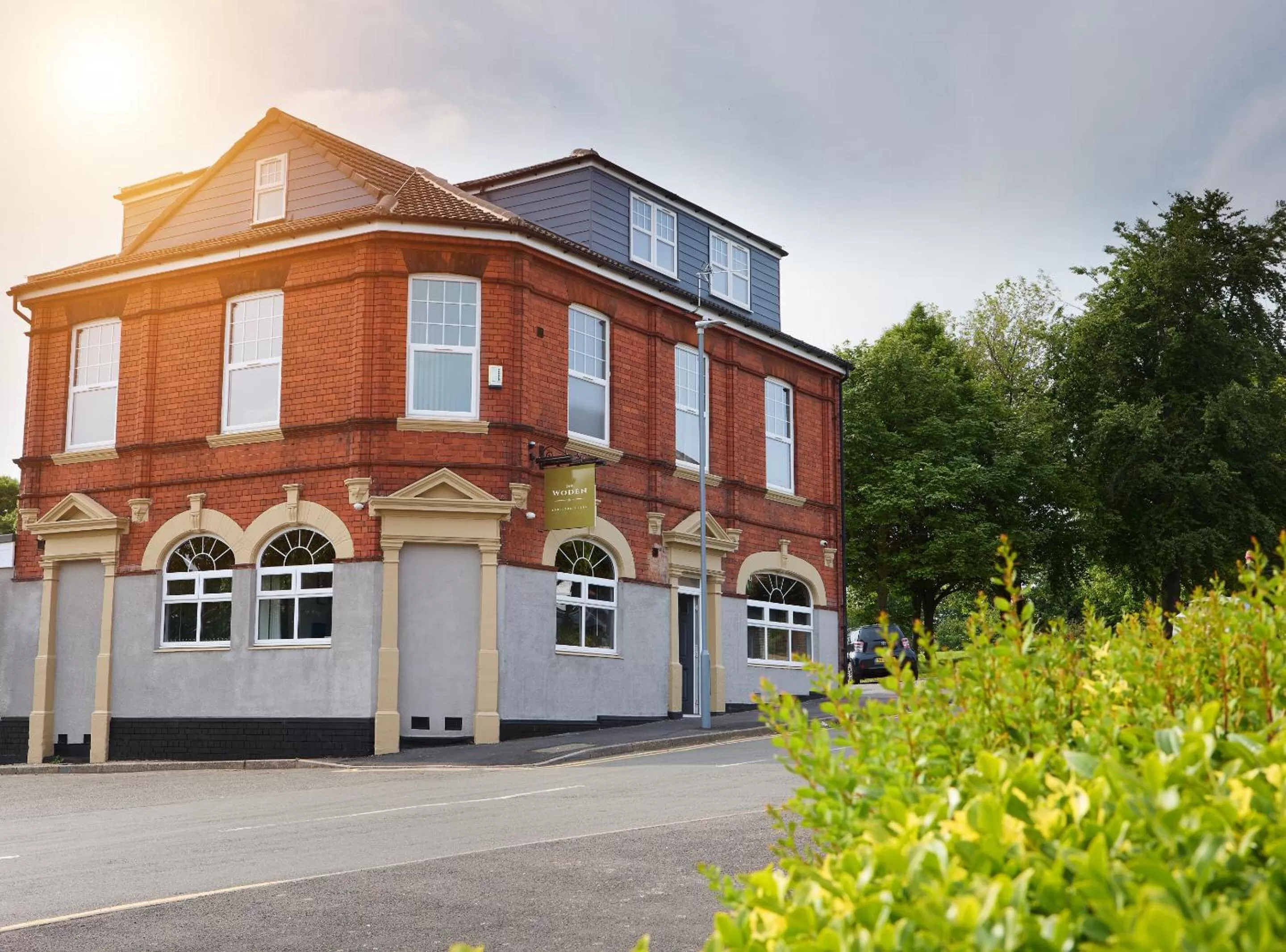 Property building in The Woden Boutique Hotel Walsall M6 J9