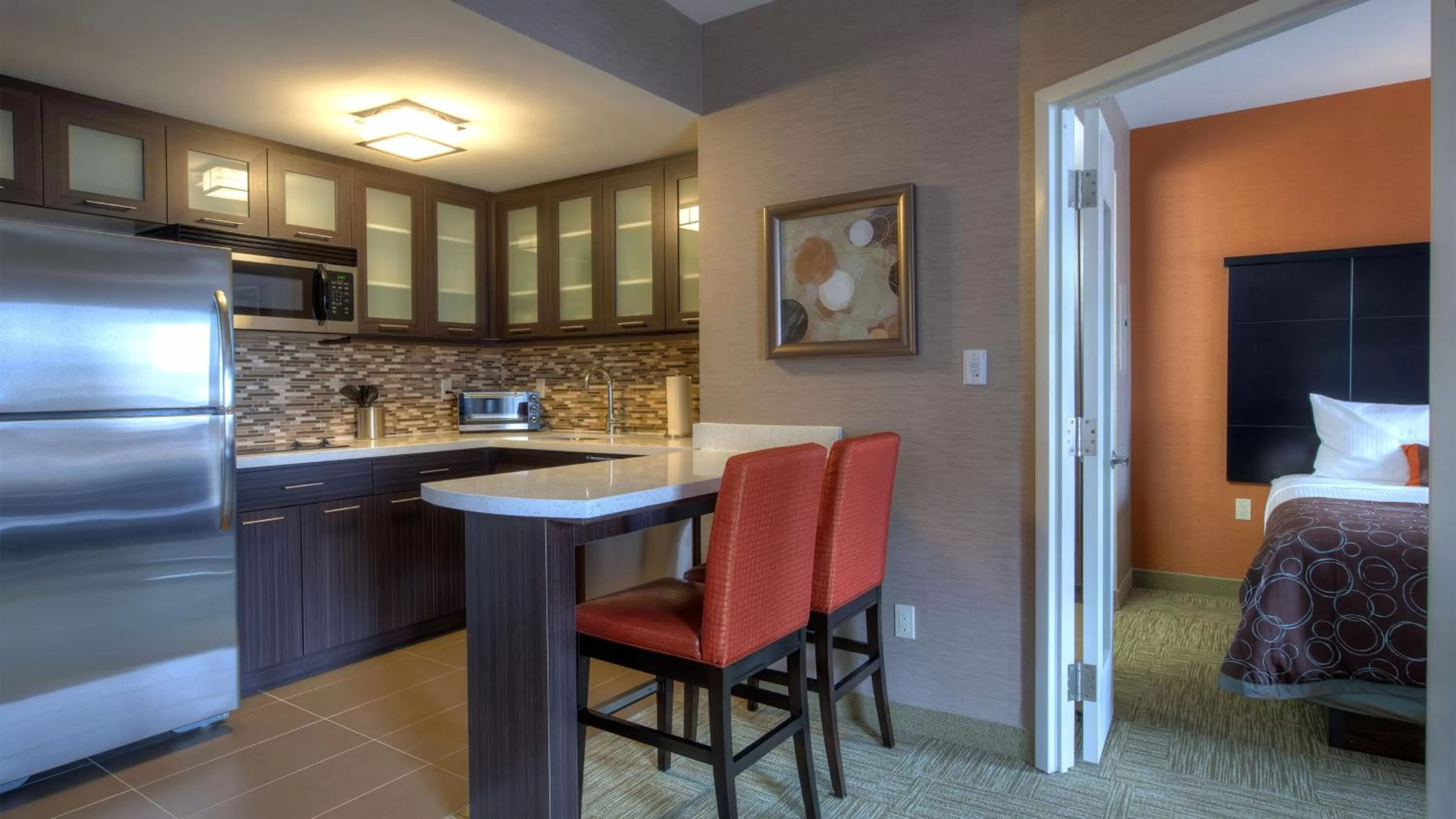 Bedroom, Bed in Staybridge Suites Hamilton - Downtown by IHG