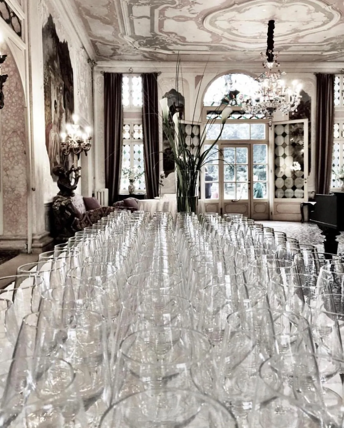 Decorative detail in Hotel Villa Condulmer