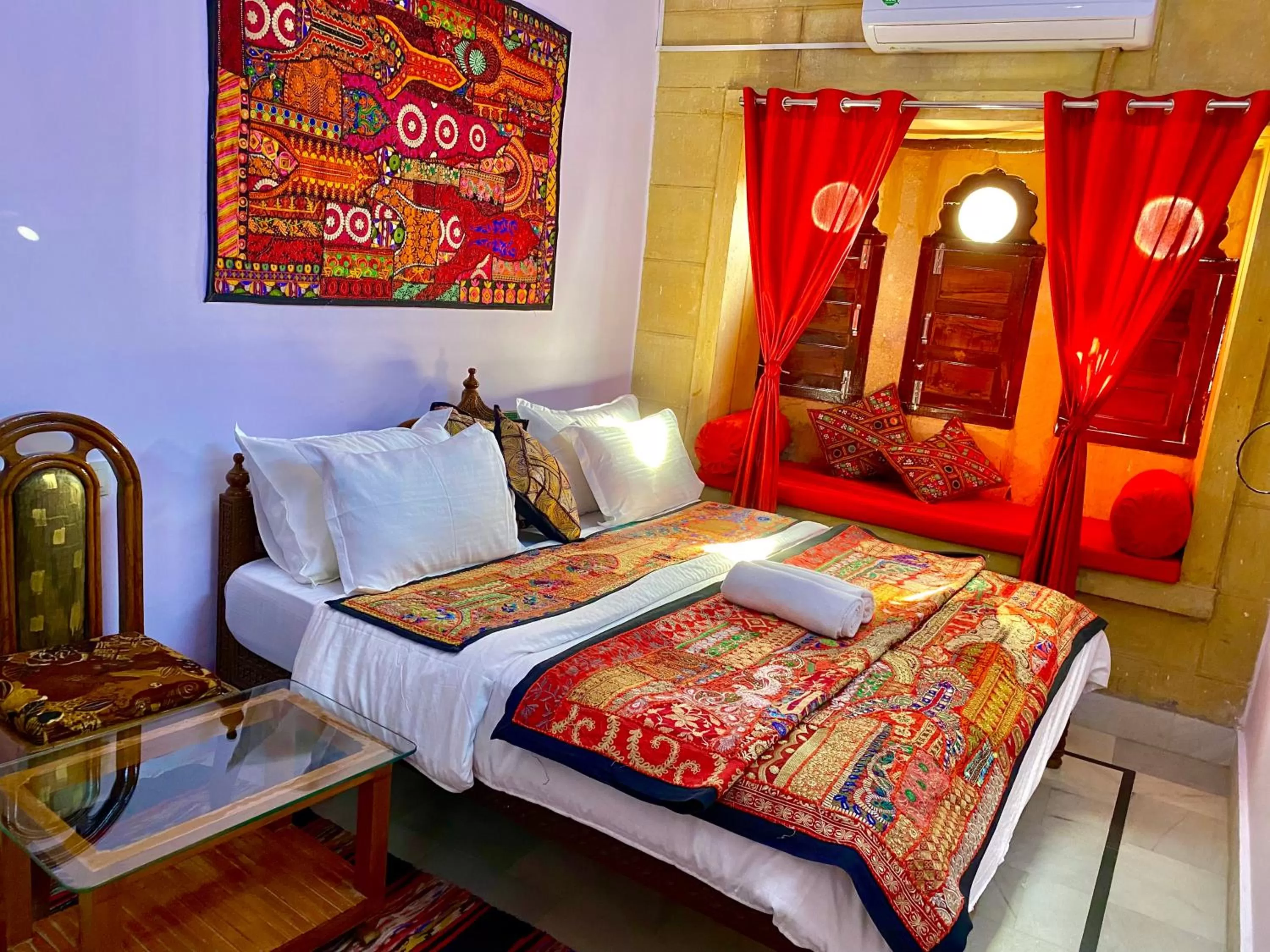 Photo of the whole room, Bed in Hotel Murad Haveli