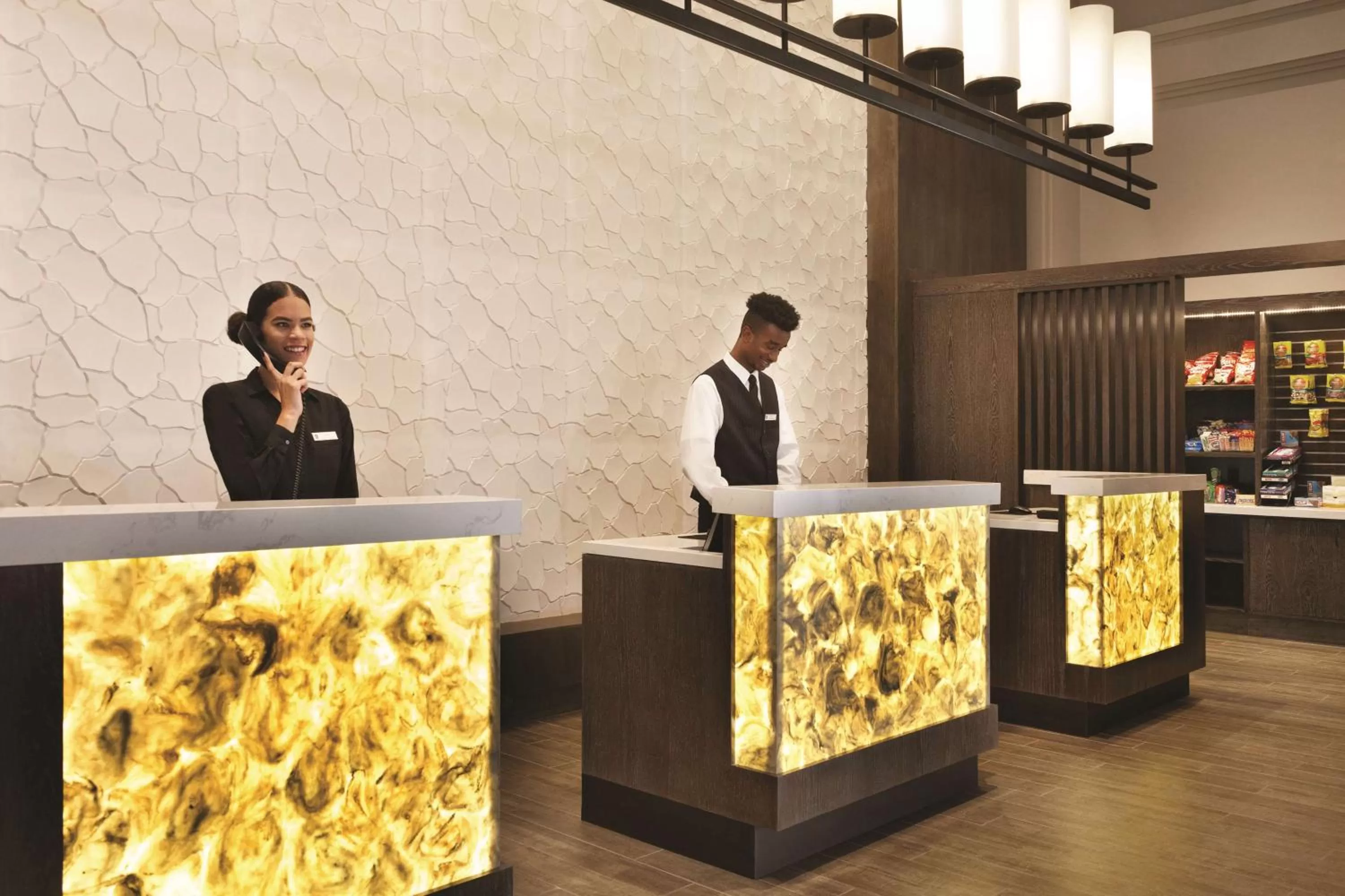 Lobby or reception in Embassy Suites by Hilton Brea - North Orange County