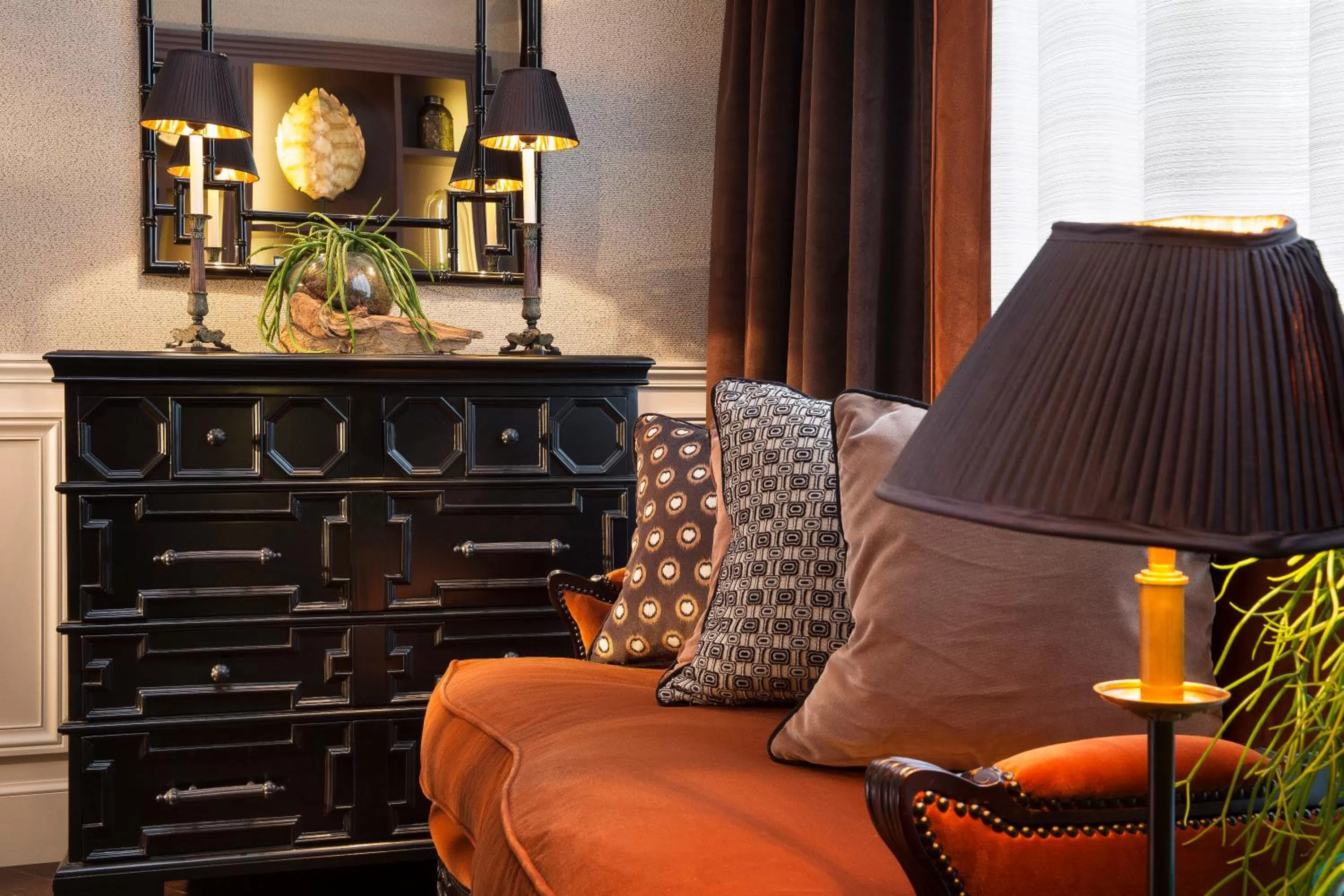 Living room in Hotel Monge