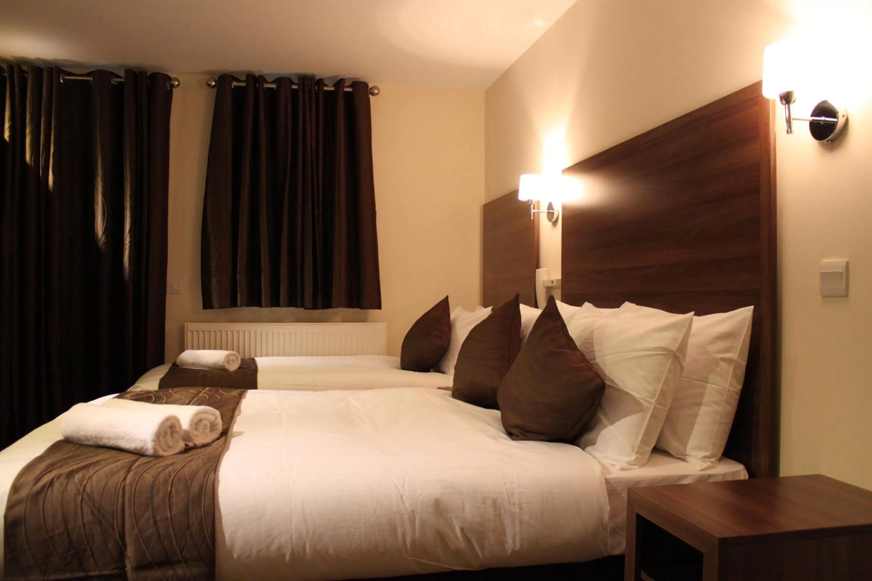 Bed in Prince Regent Hotel Excel London