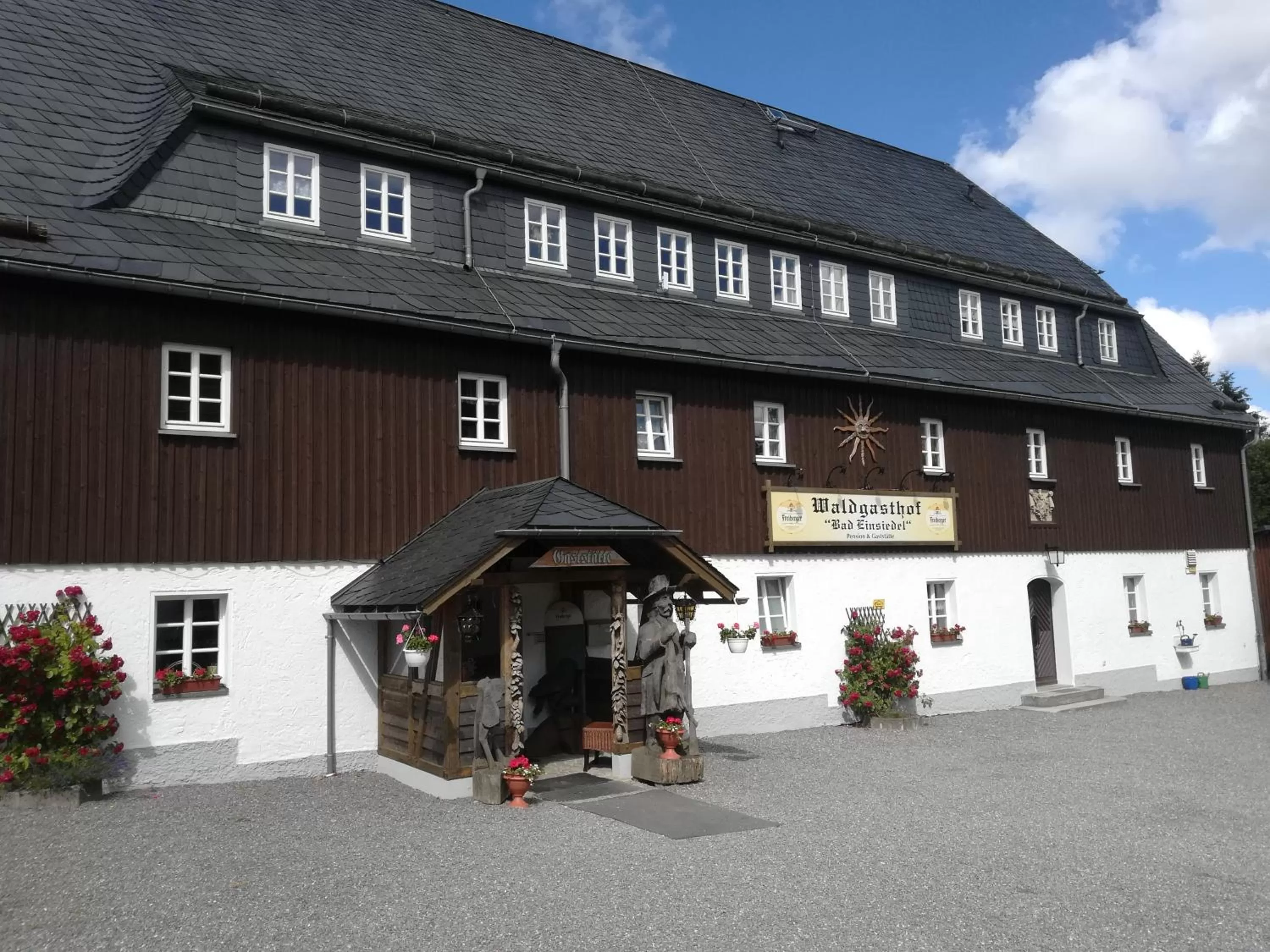 Facade/entrance, Property Building in Waldgasthof Bad Einsiedel