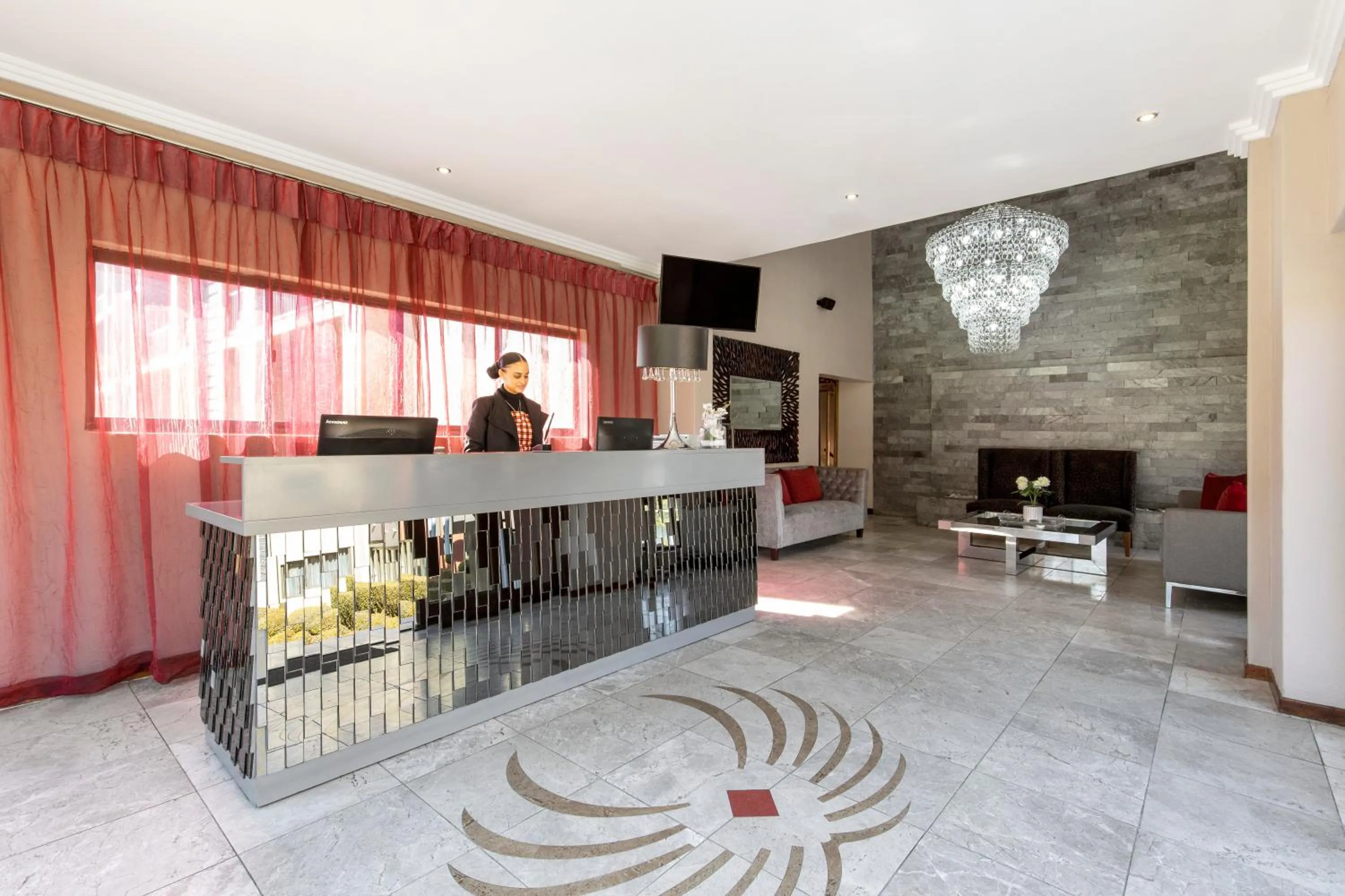 Lobby or reception in St Andrews Hotel and Spa