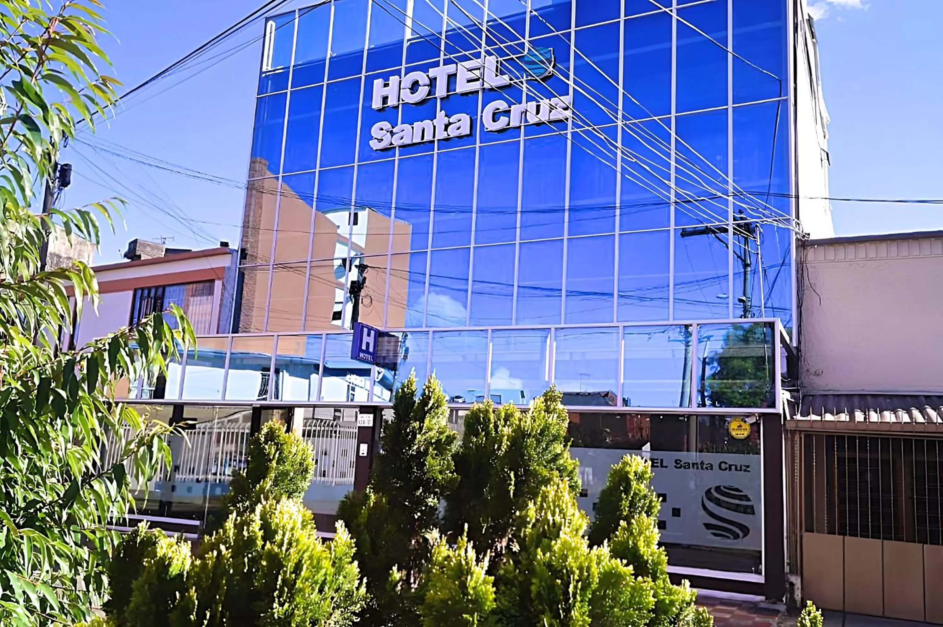 Property Building in Hotel Santa Cruz Bogotá