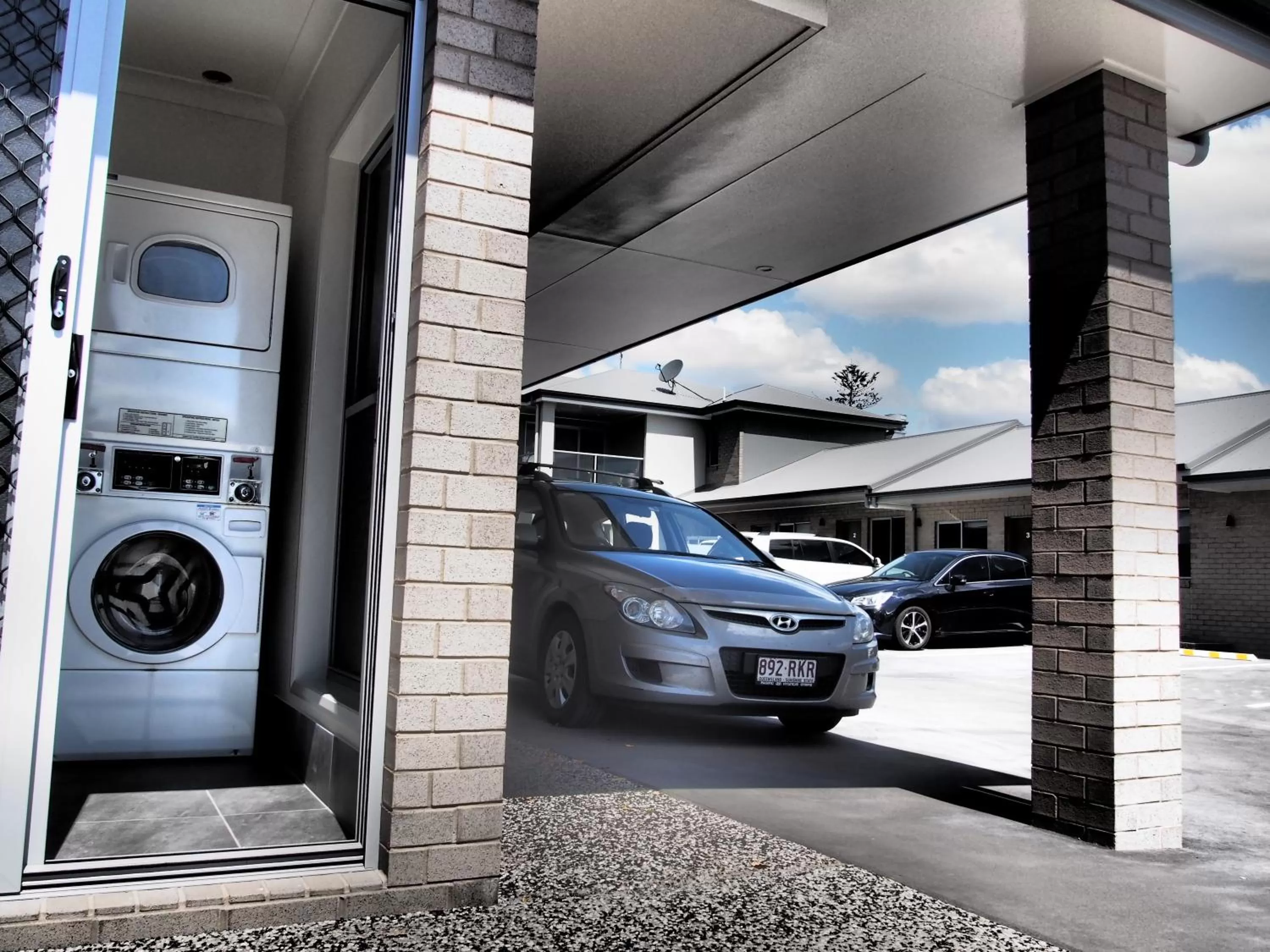 On site in Northpoint Motel Apartments