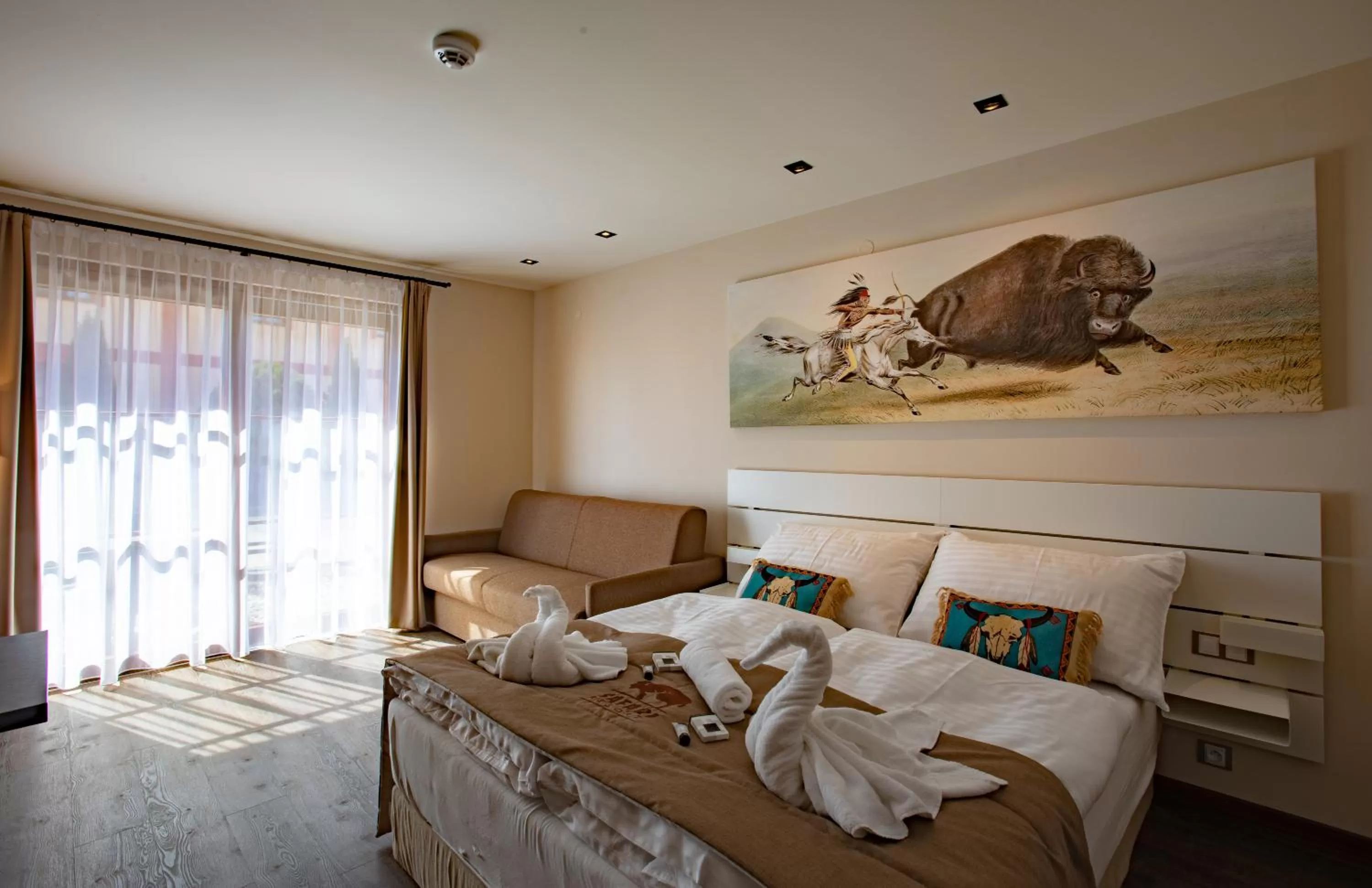 Bed in Residence Safari Resort - Bison Lodge