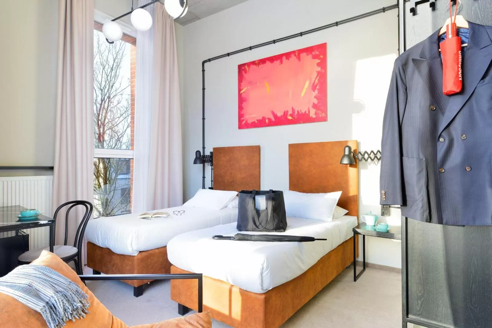 Bed in ARCHE Dwór Uphagena Gdańsk