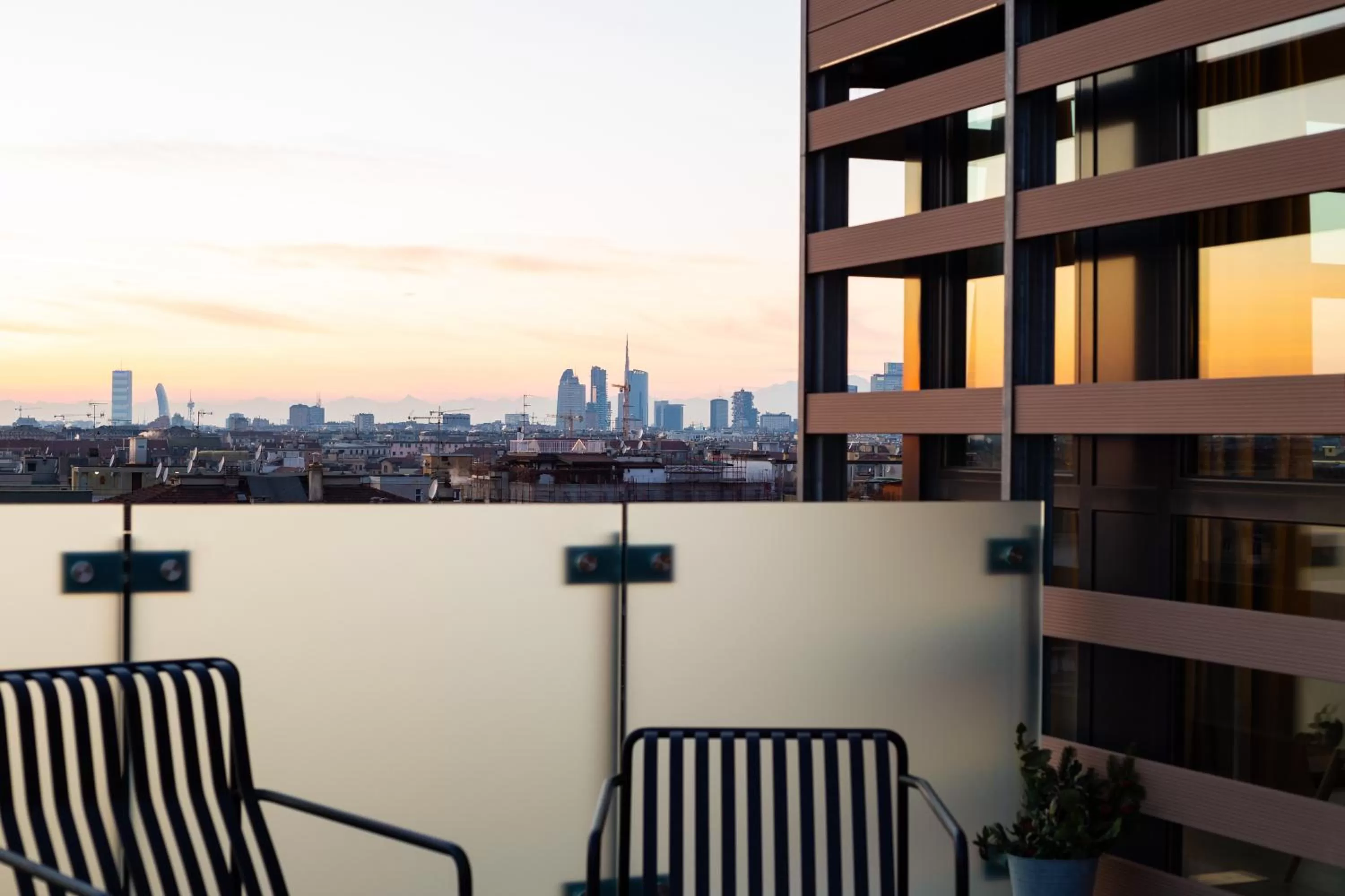 Balcony/Terrace in Dreams Hotel Città Studi