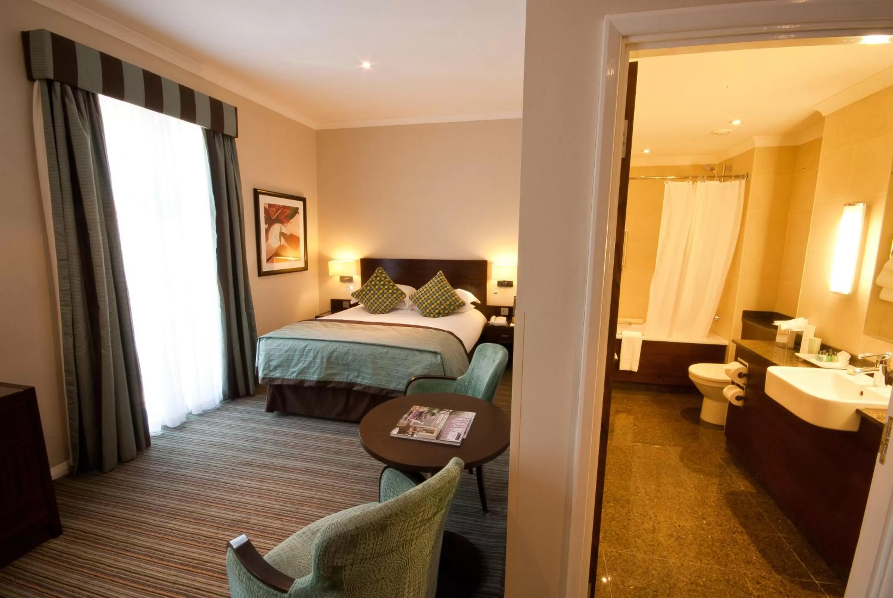 Photo of the whole room, Bed in The Bull