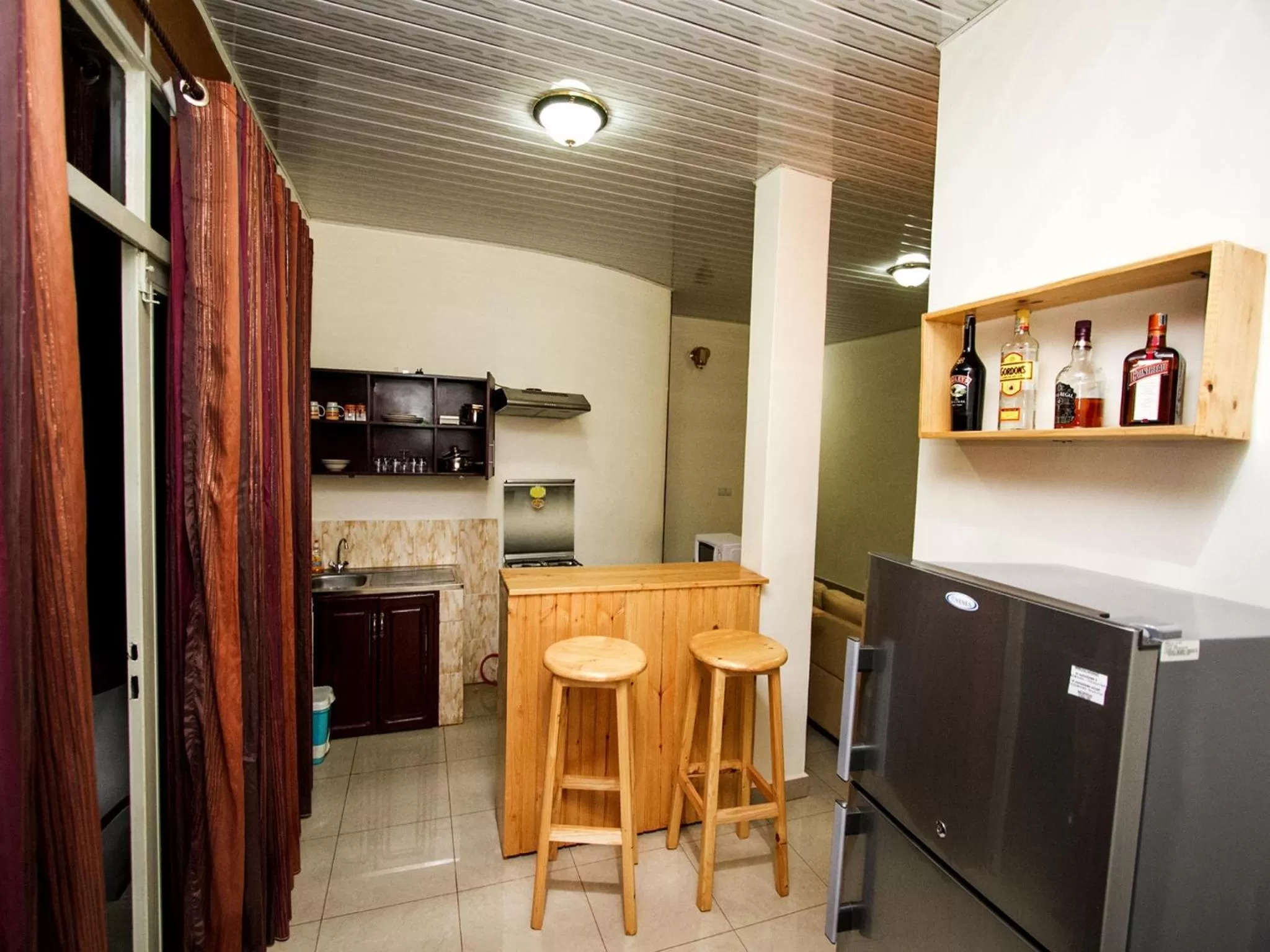 Kitchen or kitchenette in St Augustine Apart & Hotel