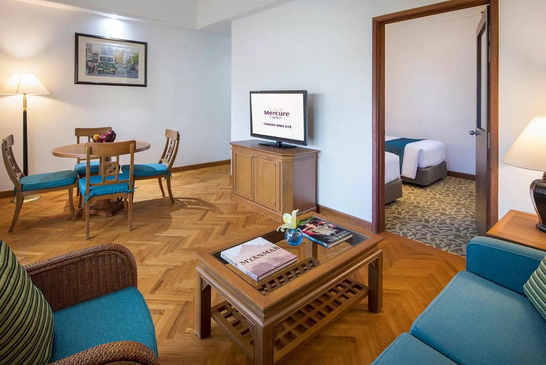 Living room, Bed in Mercure Yangon Kaba Aye