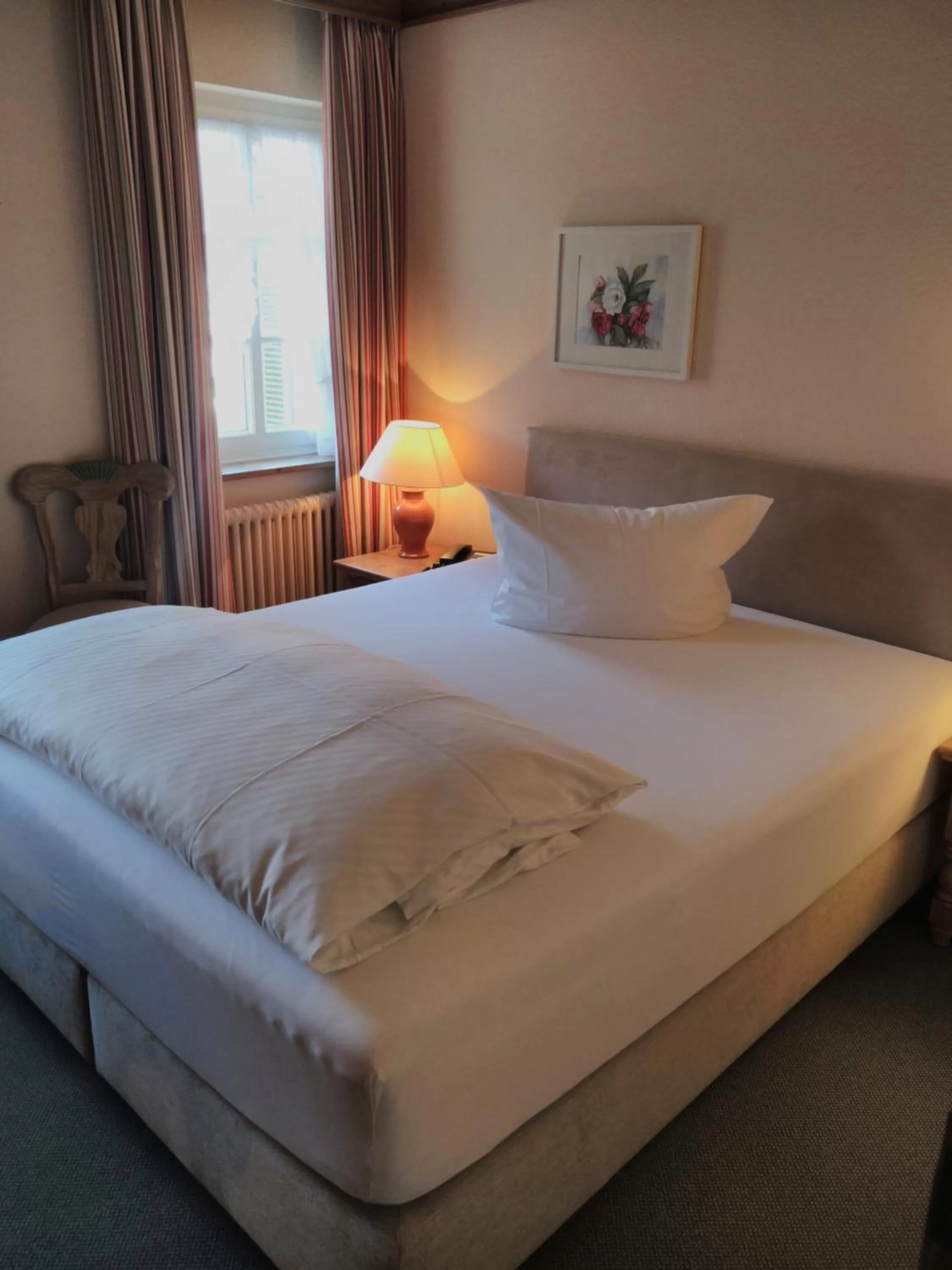 Bed in Landhotel Hirsch