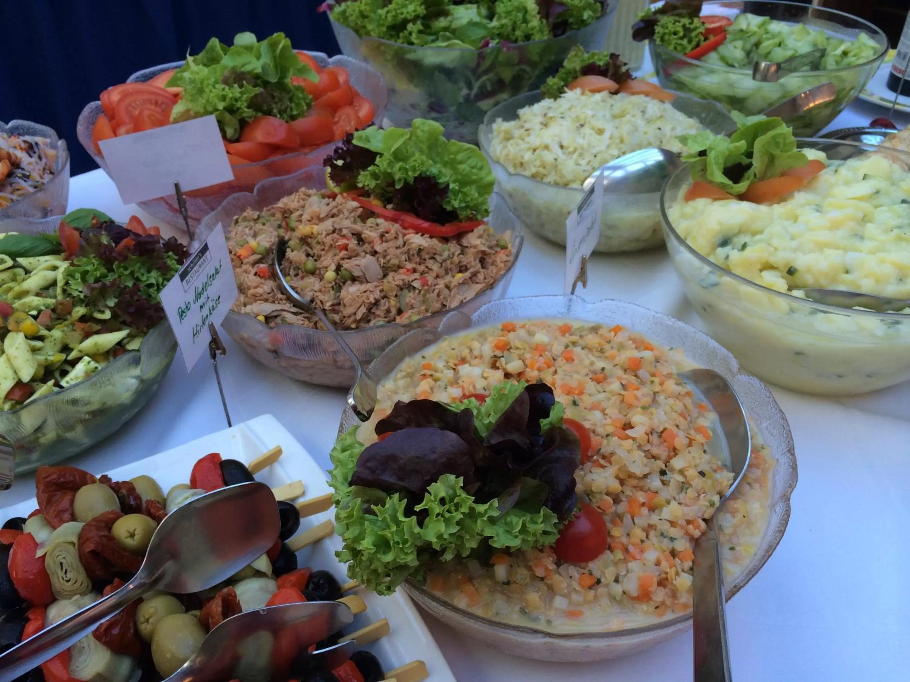 Food close-up in Hotel Schiller