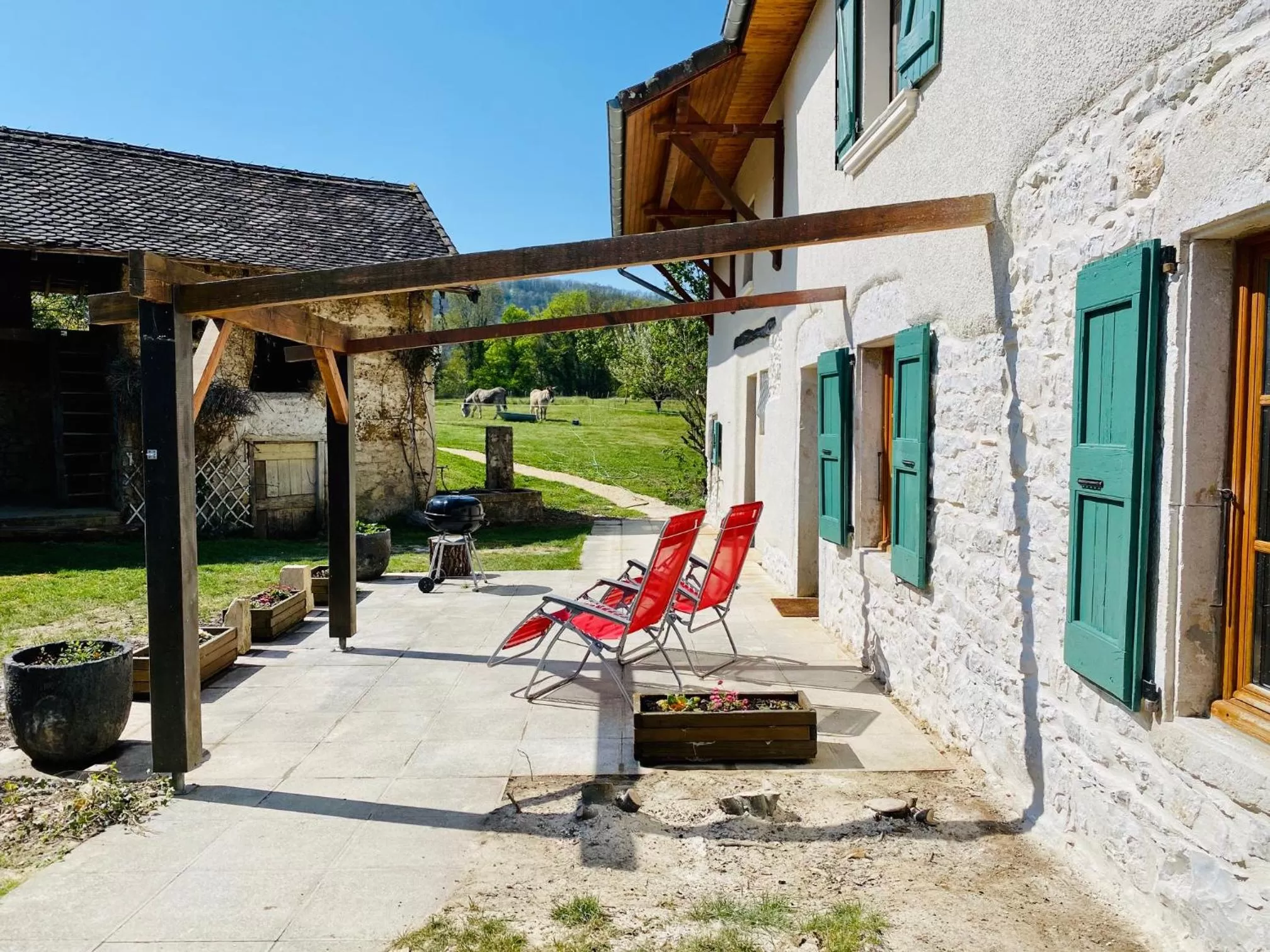 Patio in Les Villas du Domaine de Suzel