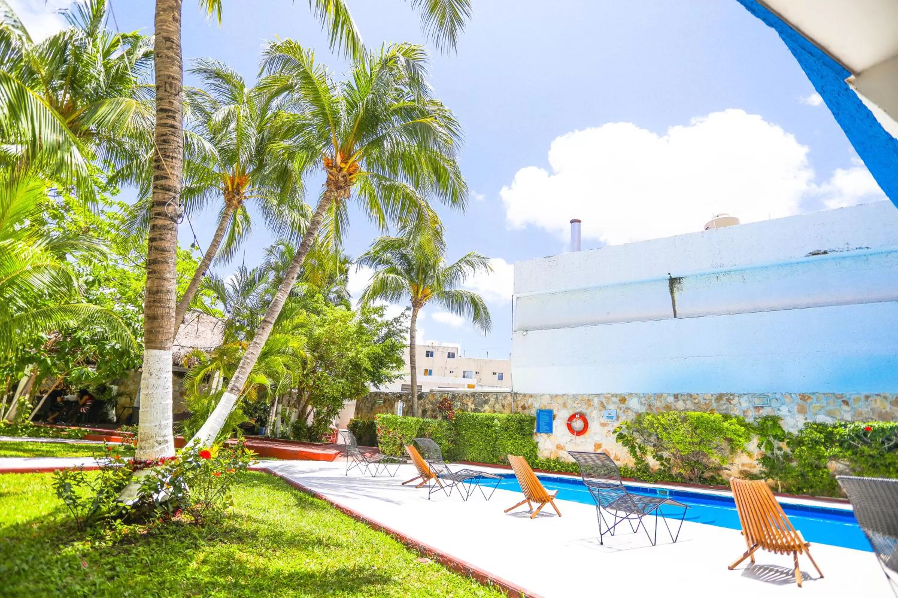 Garden view in Hotel Caribe Internacional Cancun