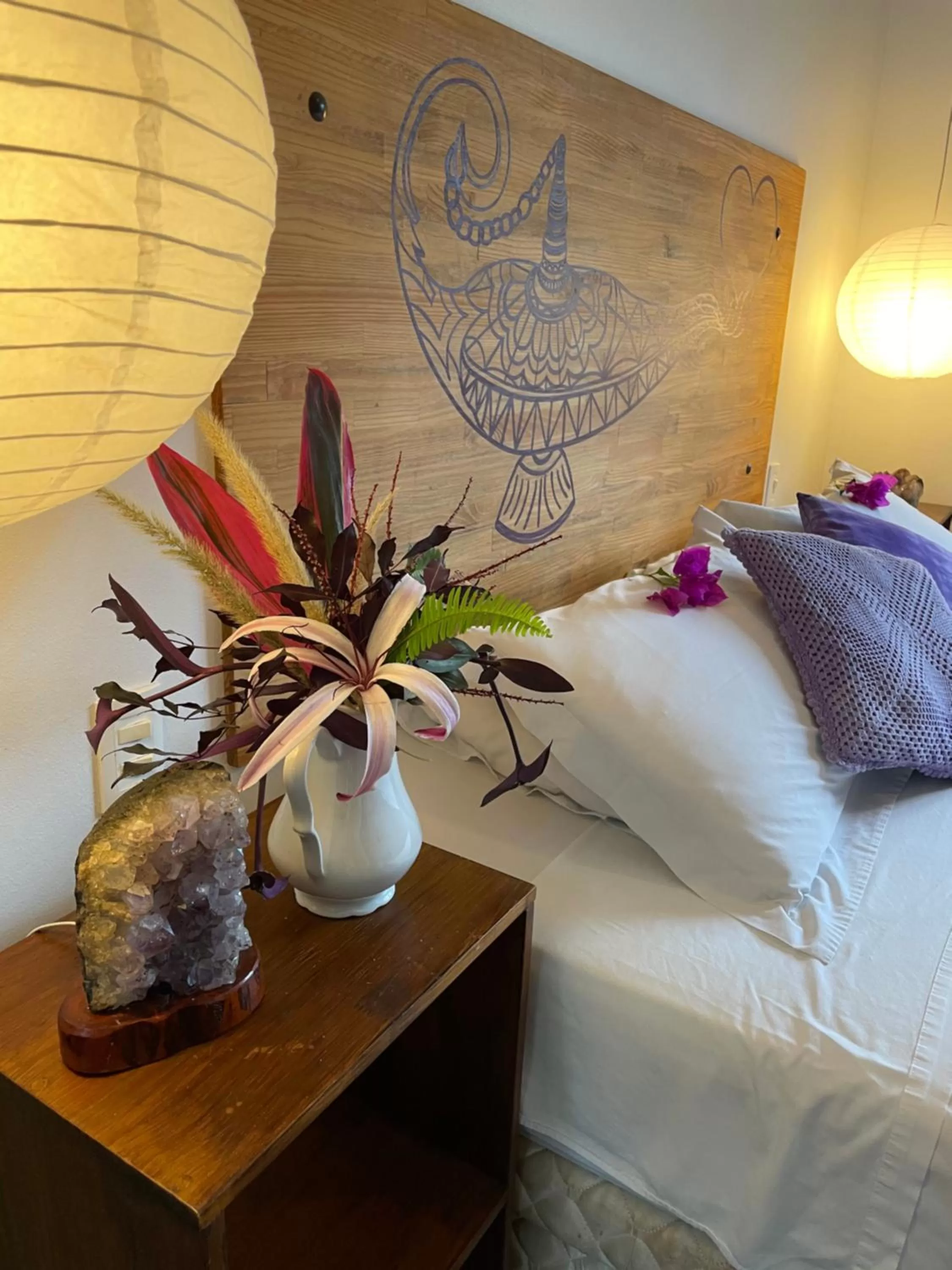 Bedroom in Pousada Santarina