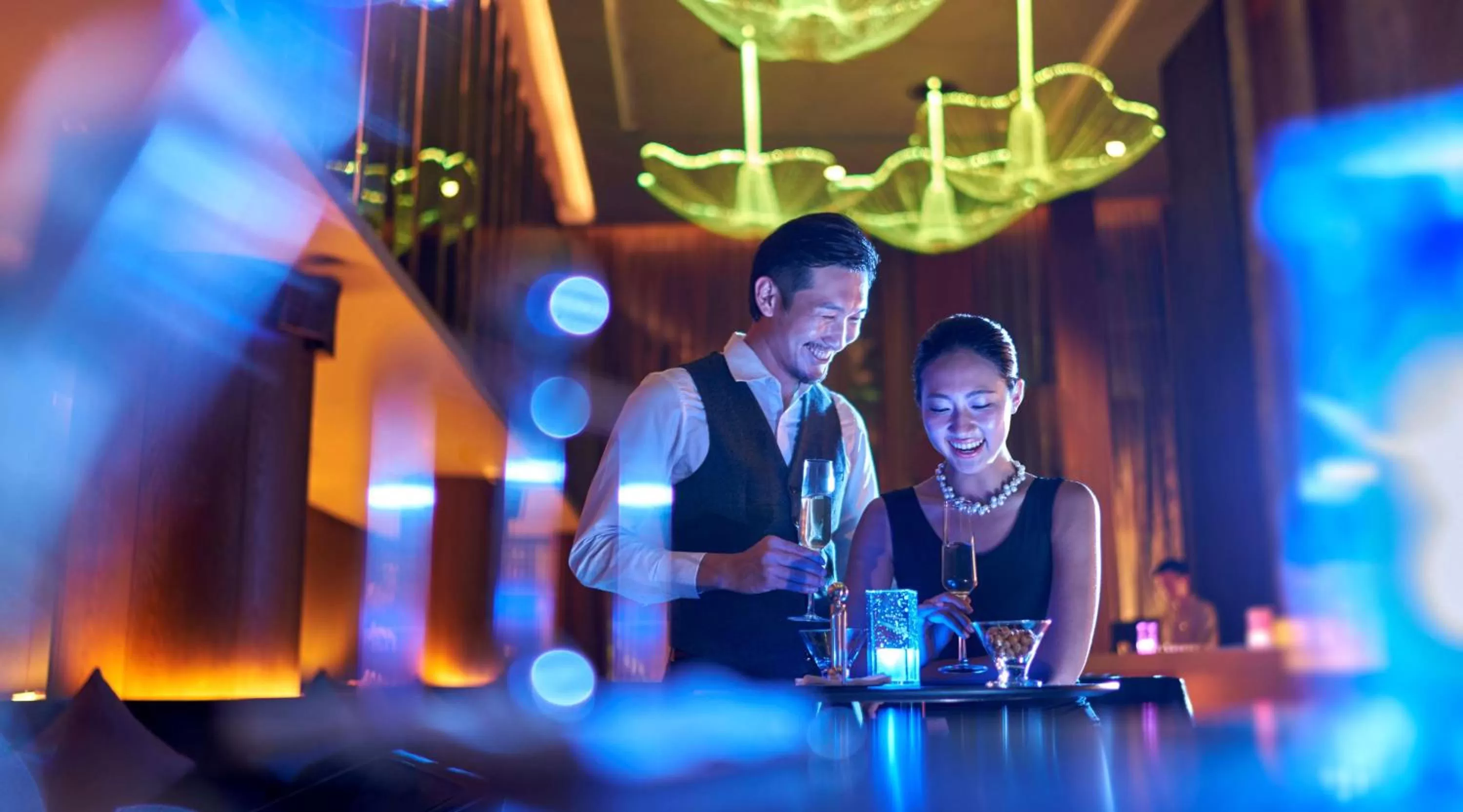 Lounge or bar in Hilton Haikou