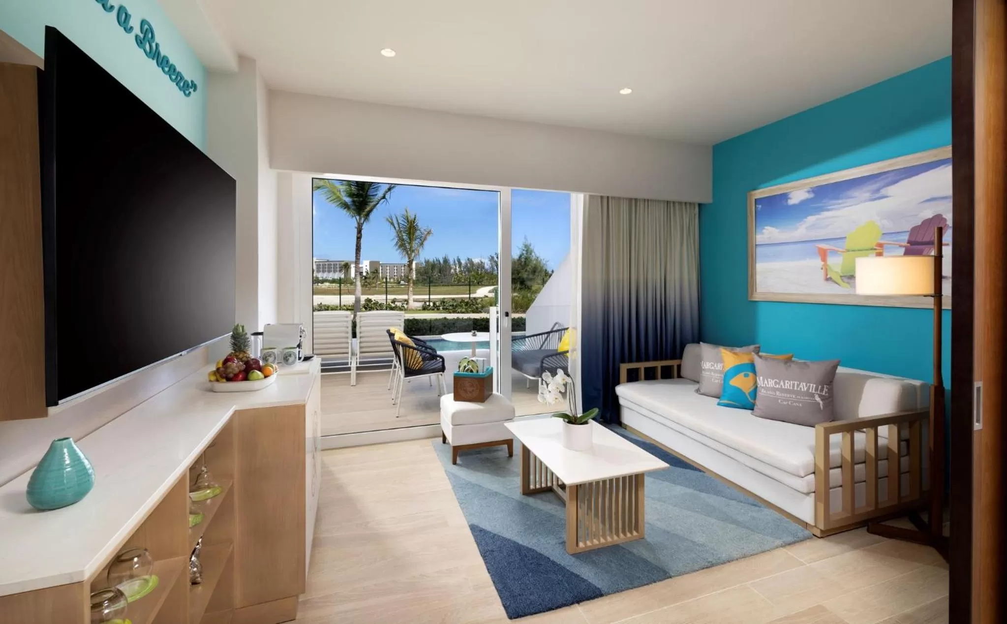 Property building in Margaritaville Beach Resort Cap Cana Wave - An All-Inclusive Experience for All