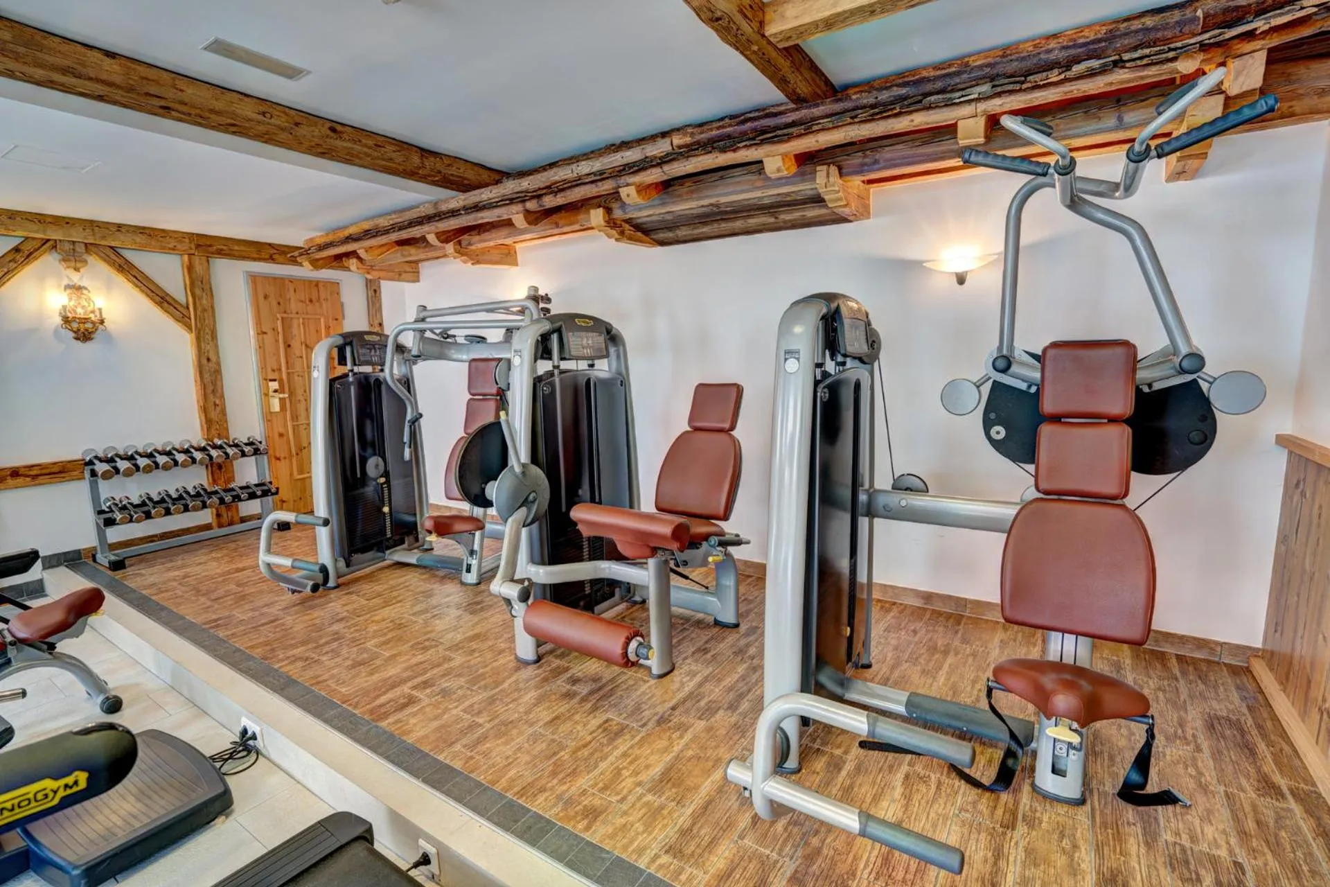 Fitness centre/facilities in Alpenbad Hotel Hohenhaus