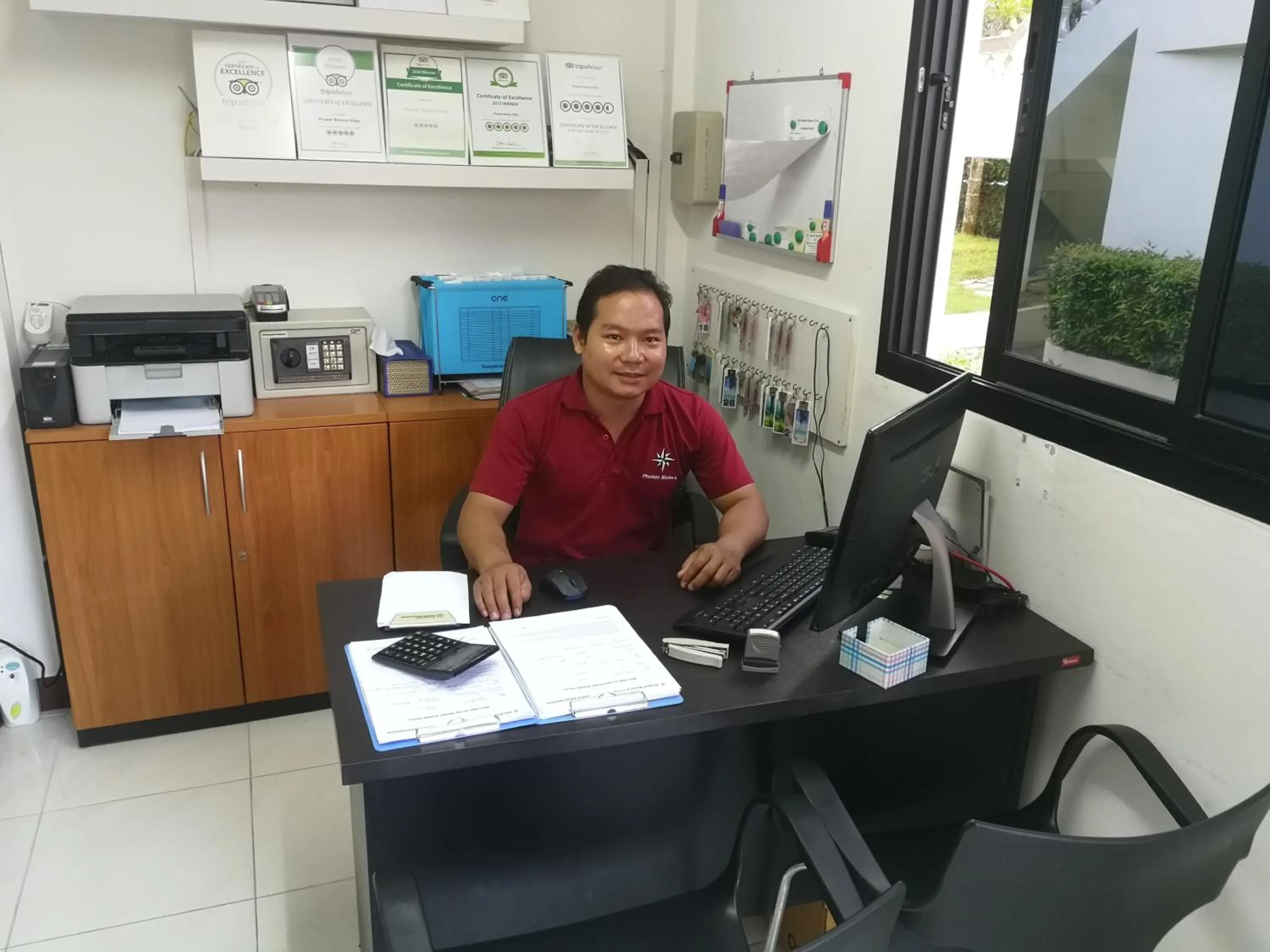 Staff in Phuket Riviera Villas Hotel