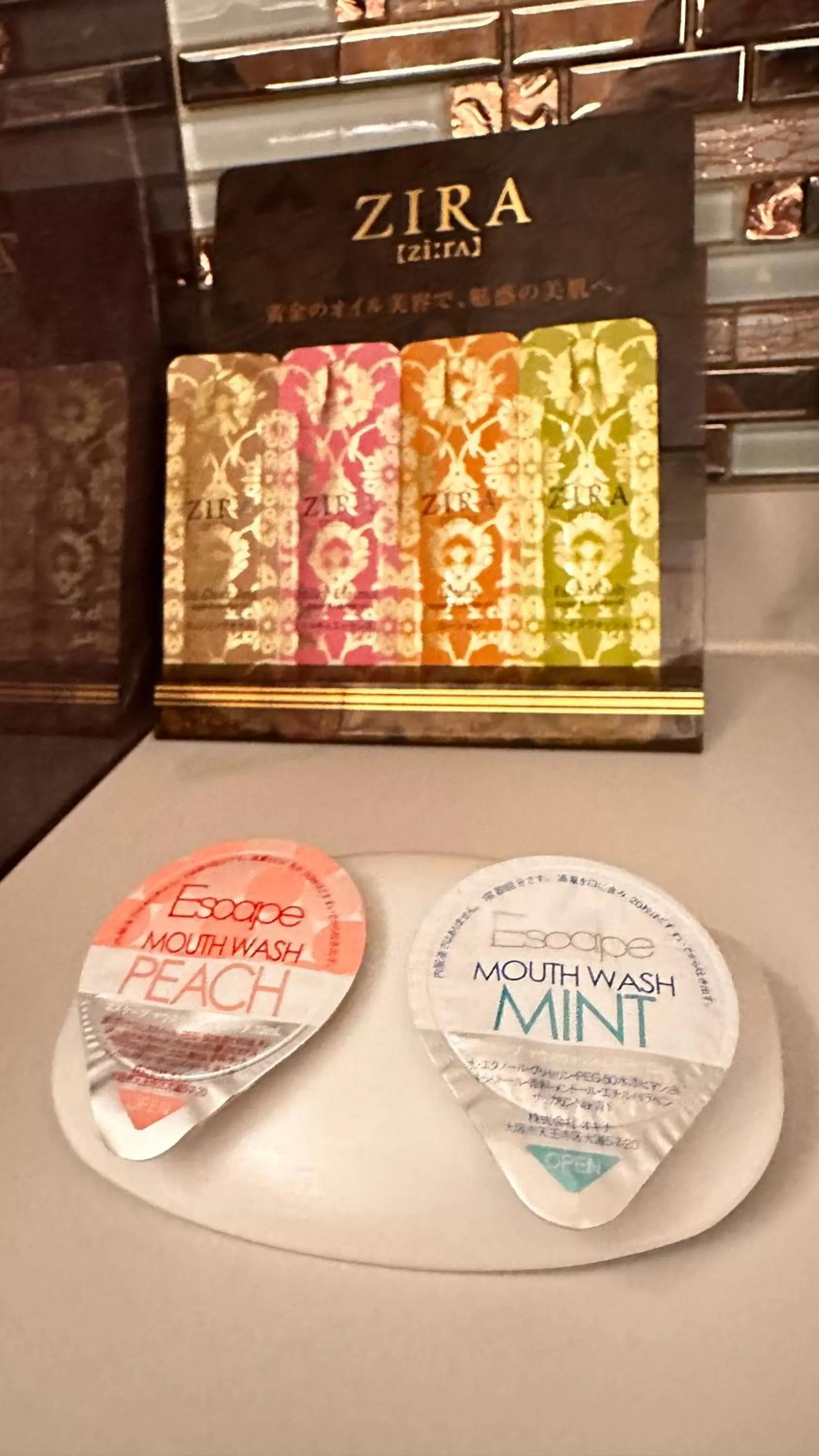 Decorative detail in Tokyo Hotel Bella Ikebukuro