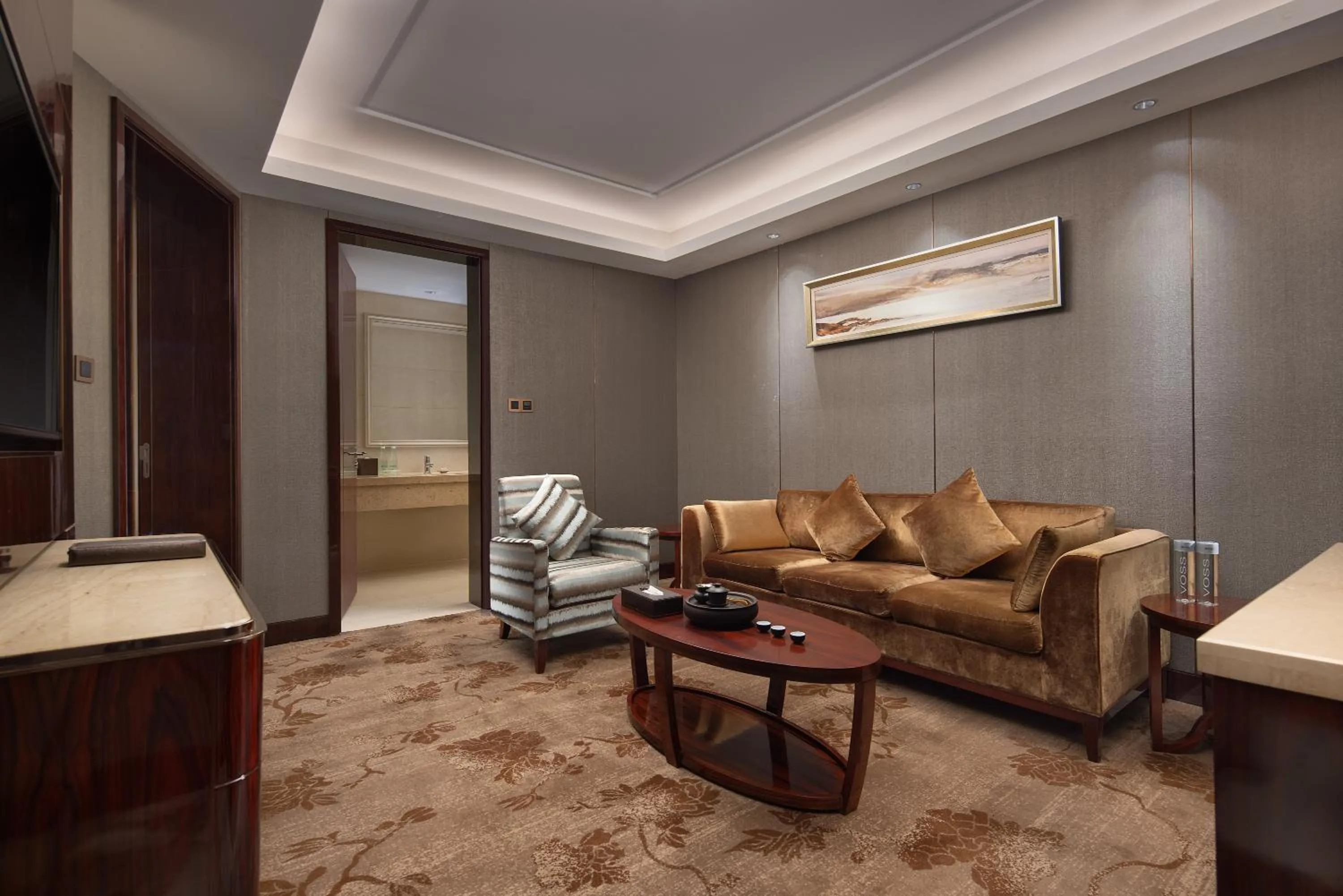 Living room in WorldHotel Grand Jiaxing Hunan
