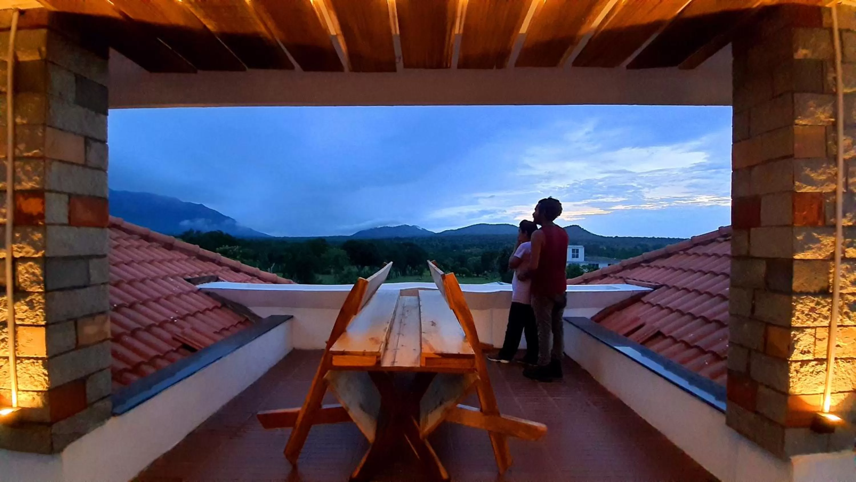 Balcony/Terrace in Avadale Masinagudi - Stag Groups Not Allowed