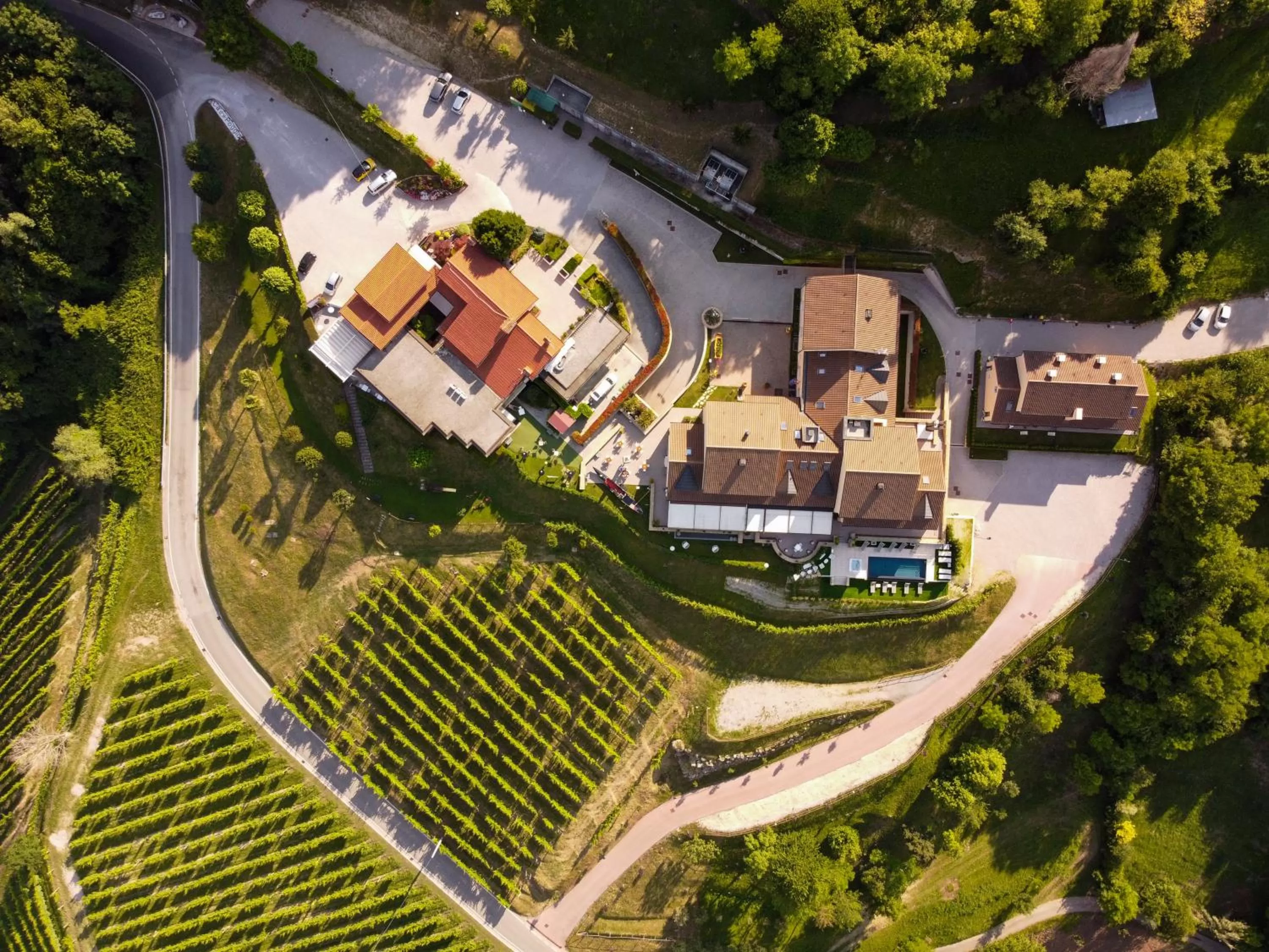 Property building in Villa del Poggio Prosecco Bike Hotel