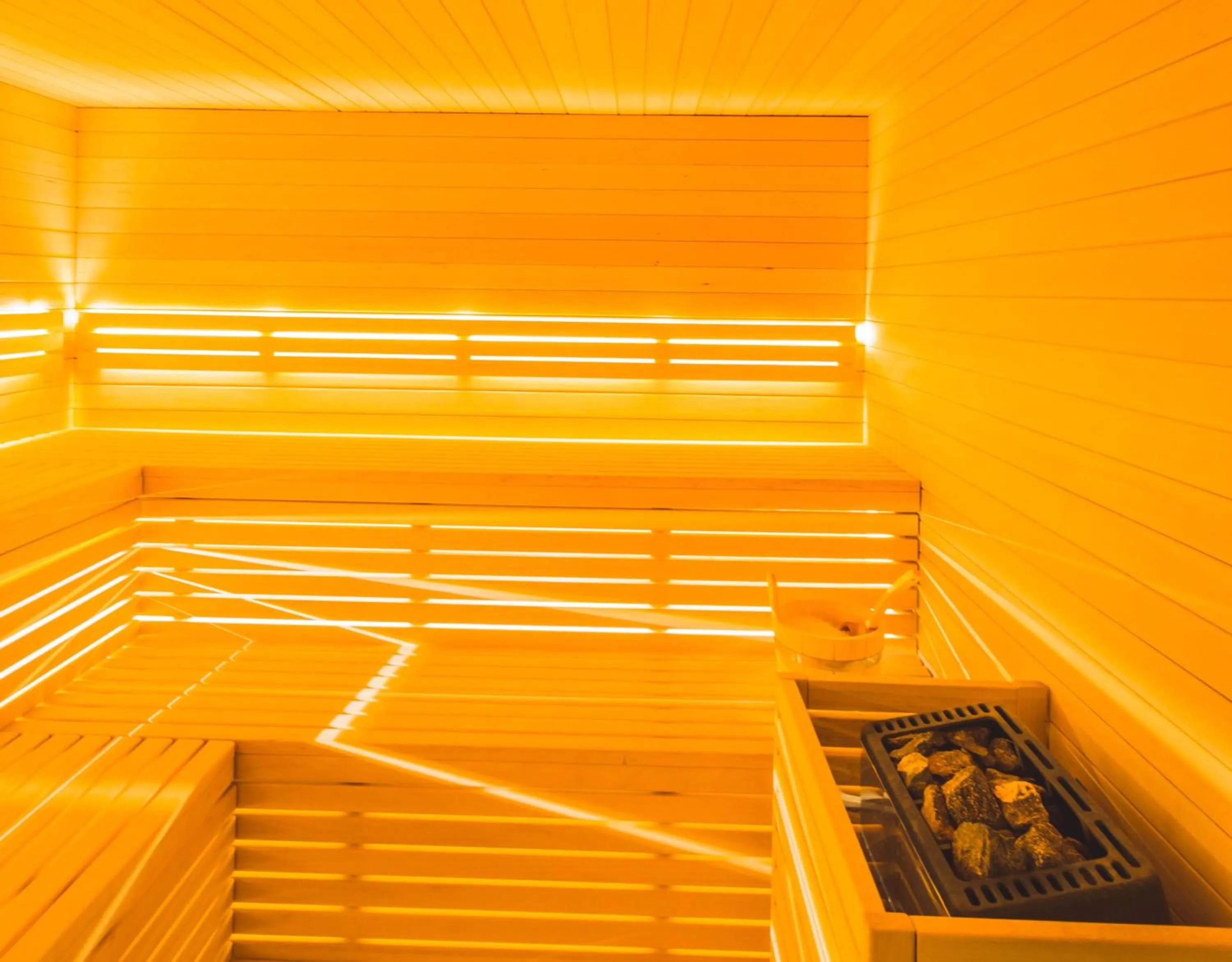 Sauna in Hotel Mamiani & Relaxing Spa Urbino