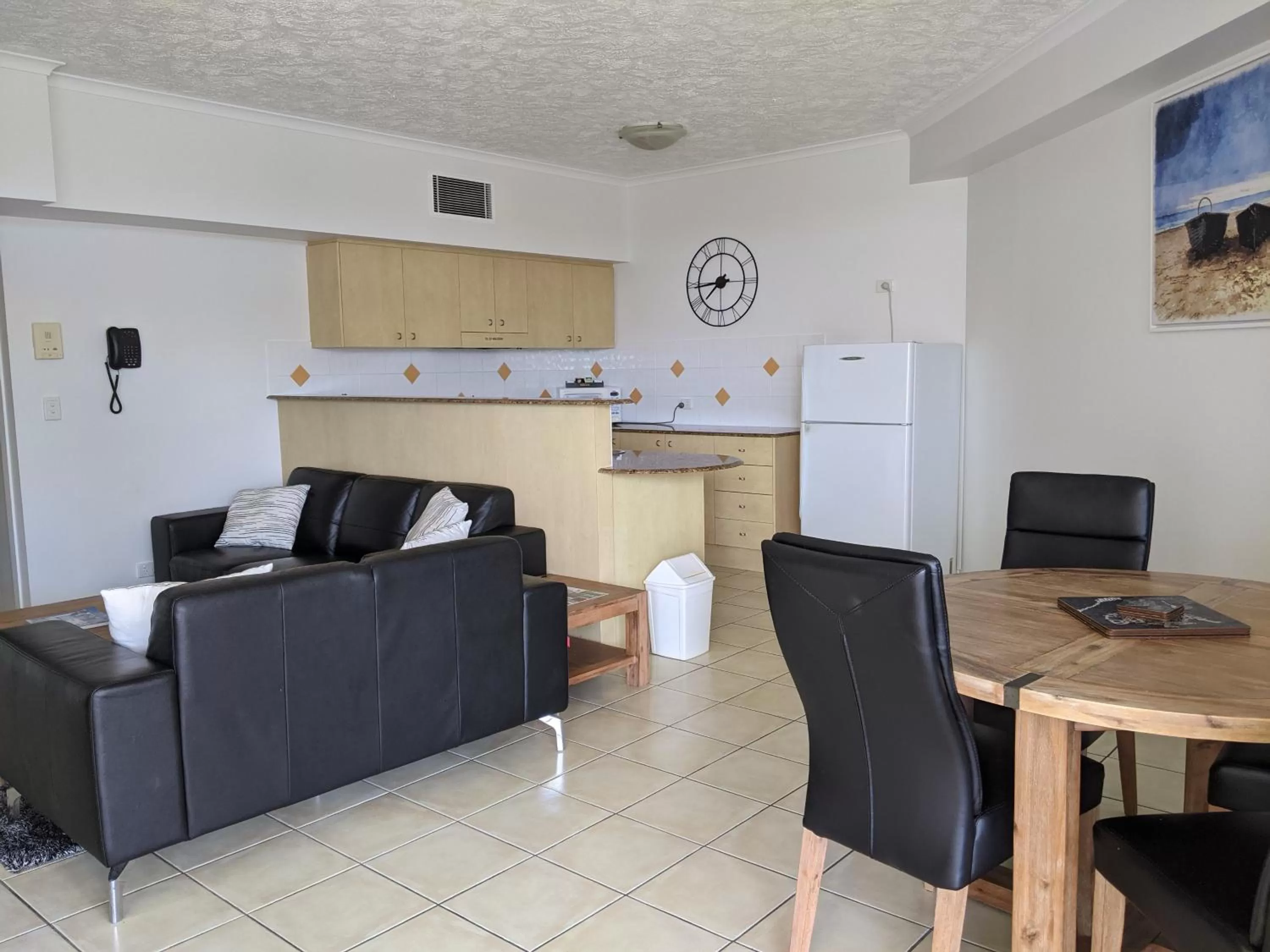 Living room in Moorings Beach Resort