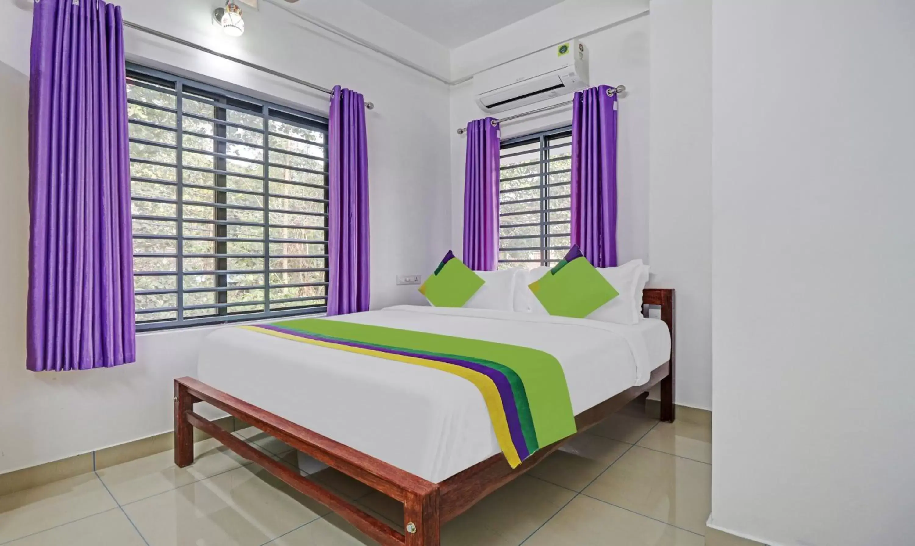 Bedroom, Bed in Treebo Trend Nirupama Apartment Bedroom, Bed in Treebo Trend Nirupama Apartment