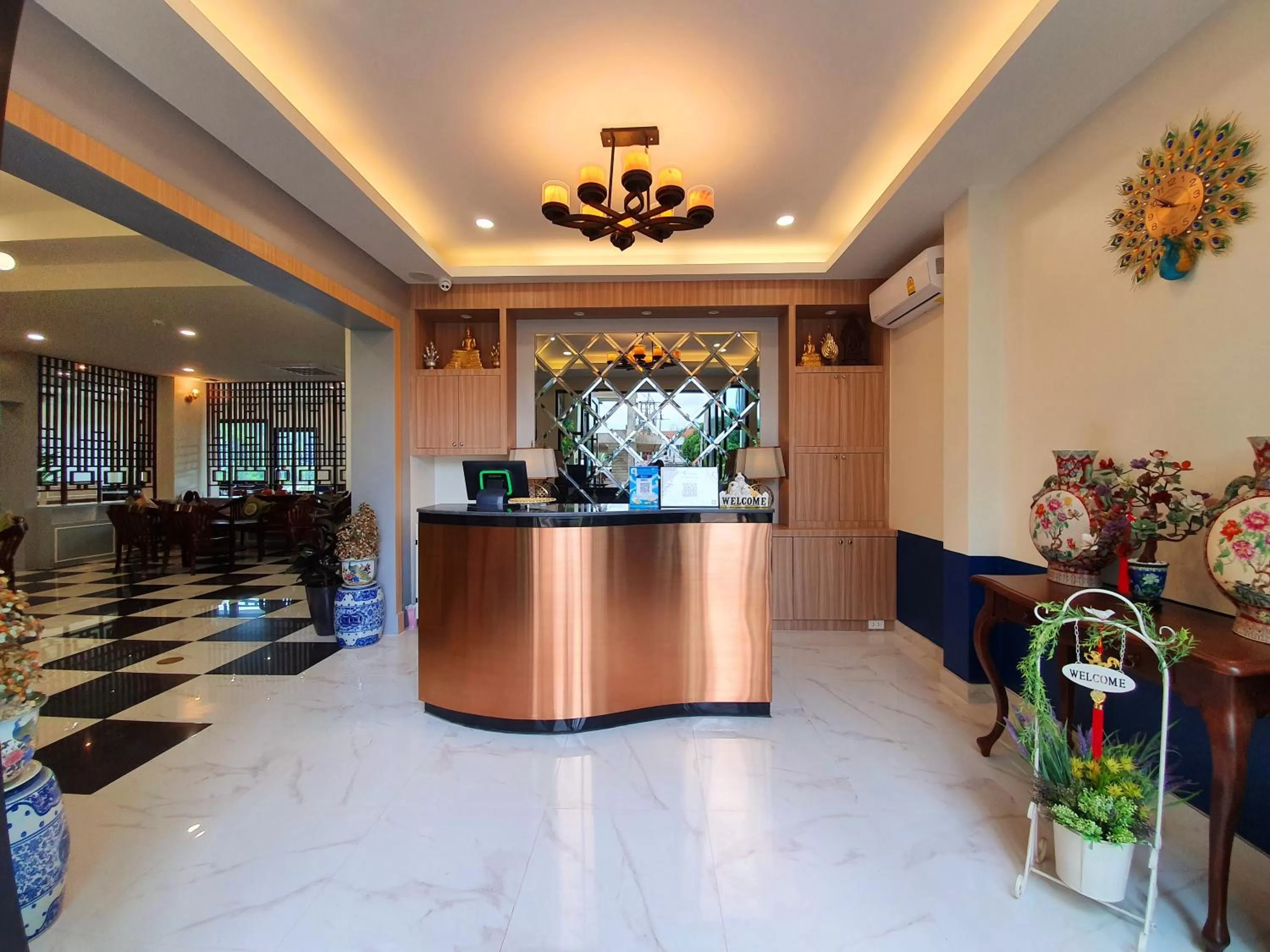 Lobby or reception in USABAI Riverside Boutique Hotel