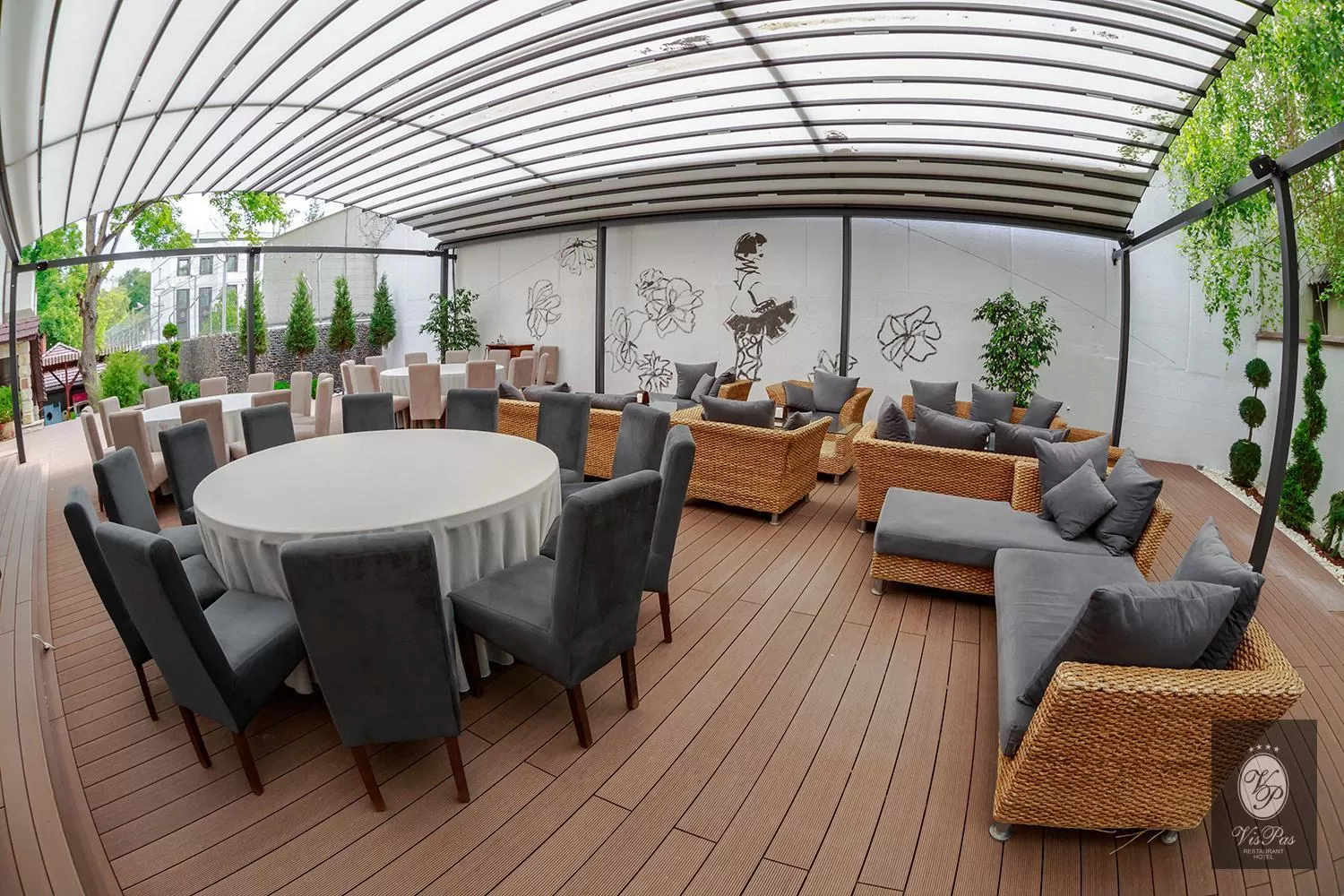 Balcony/Terrace in VisPas Hotel