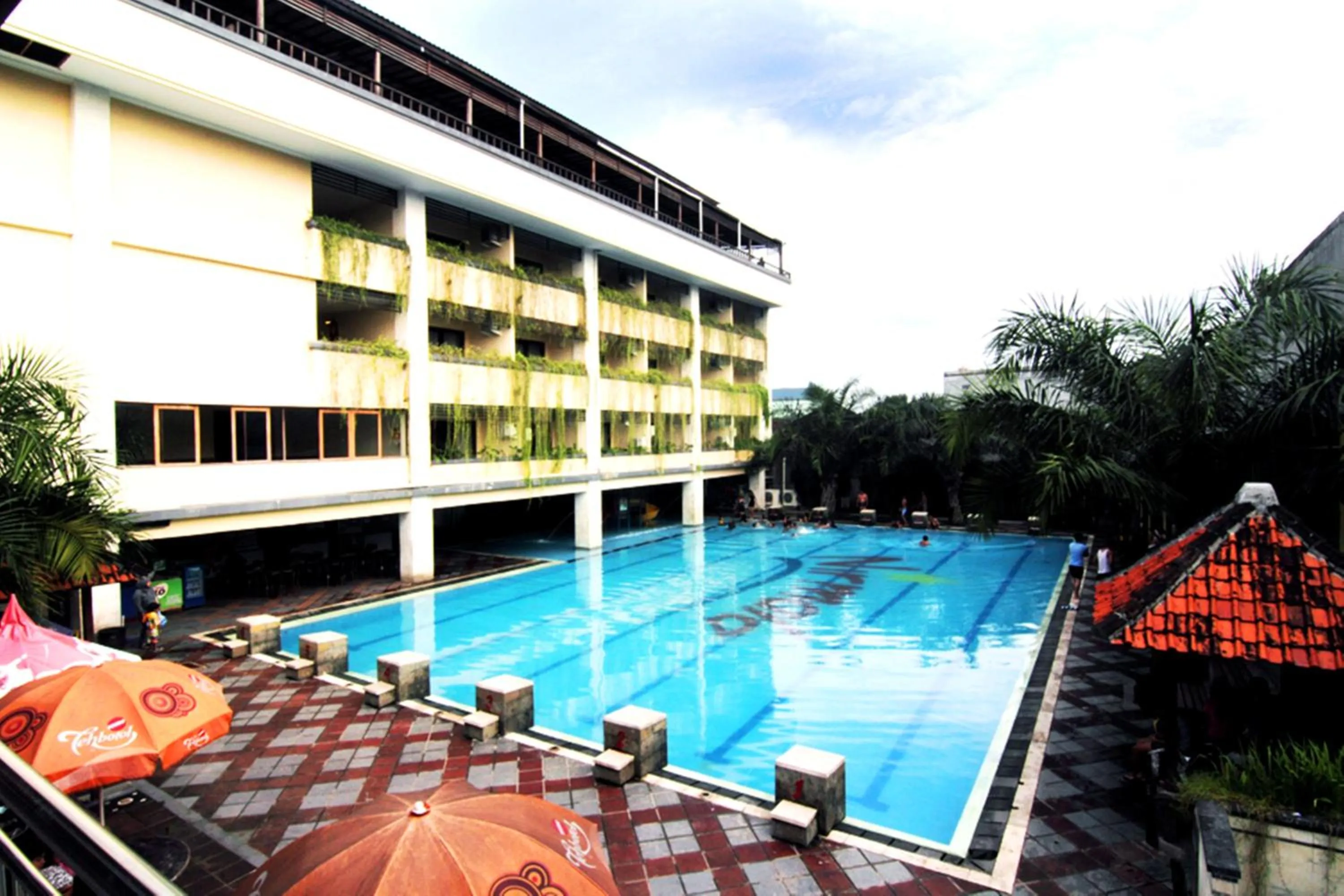 Swimming pool in Nirmala Hotel & Convention Centre