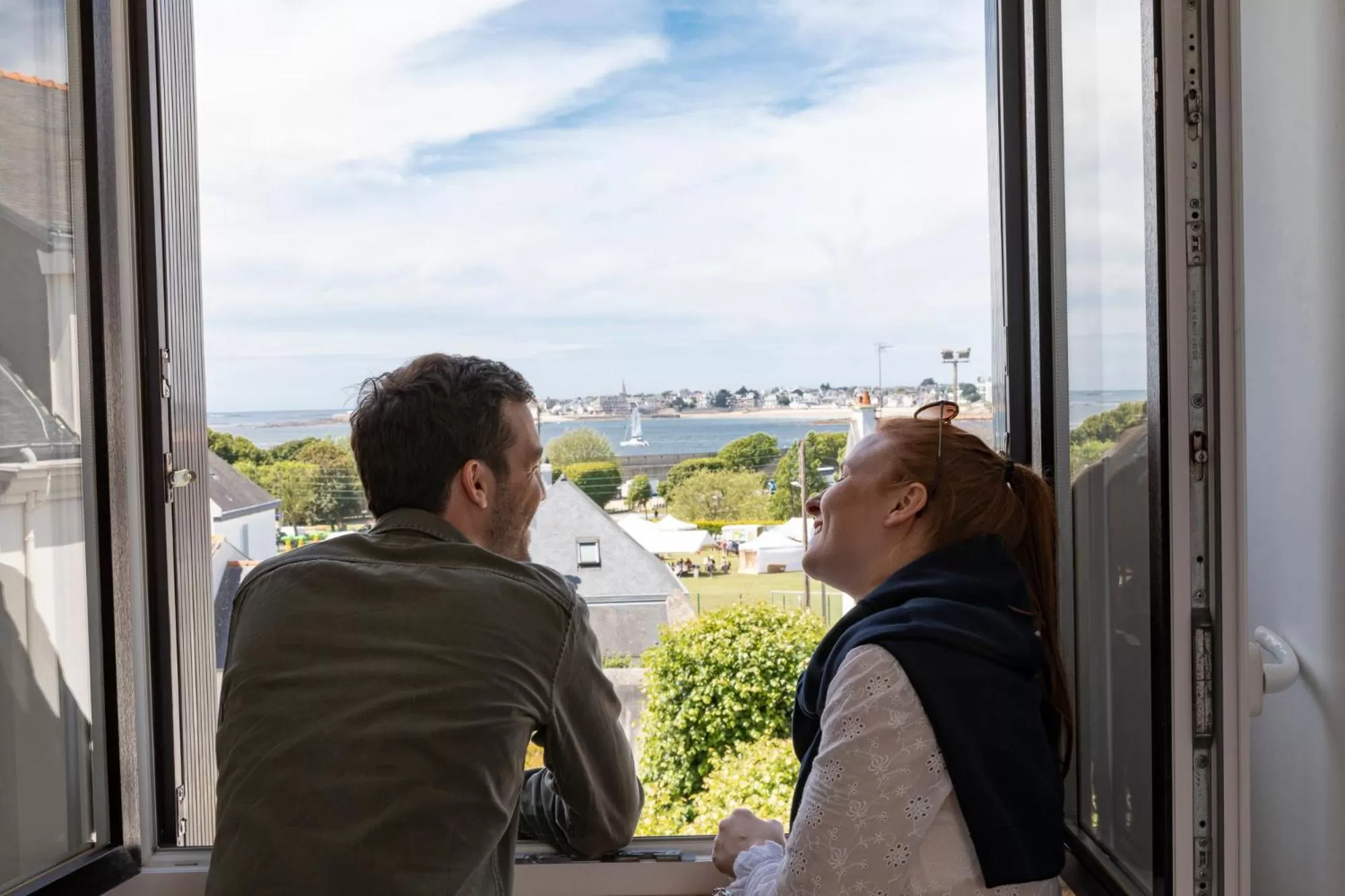 Sea view in Hôtel Spa De La Citadelle Lorient