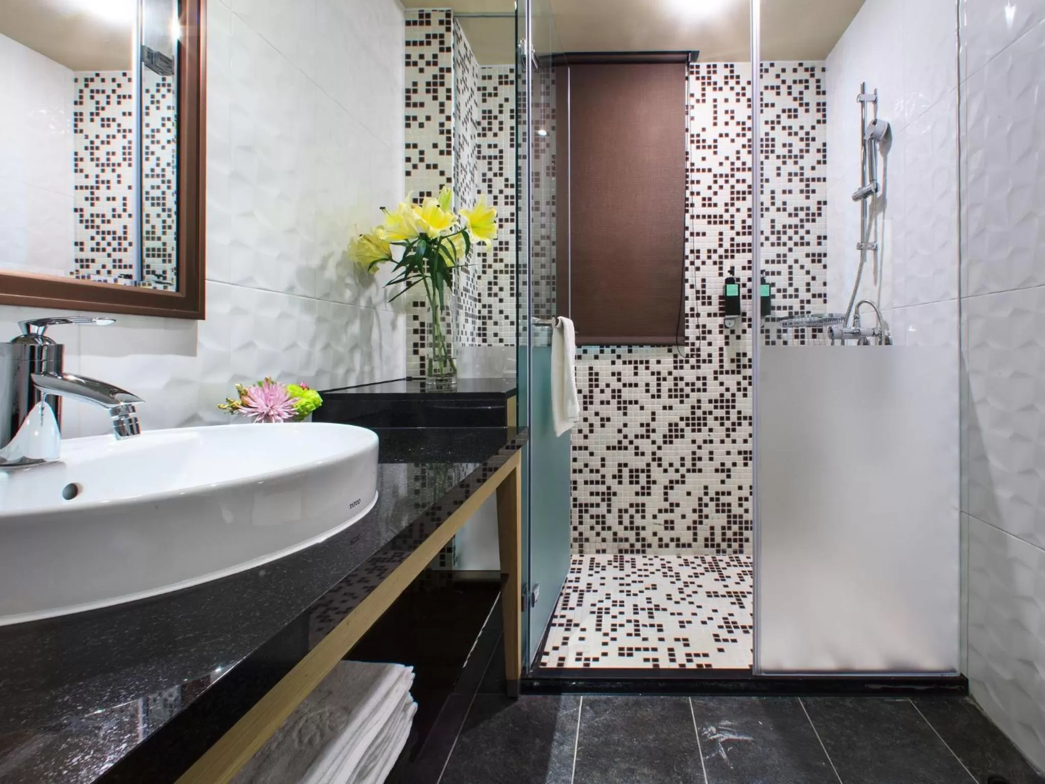 Shower in Stay Hotel - Taichung Zhongqing