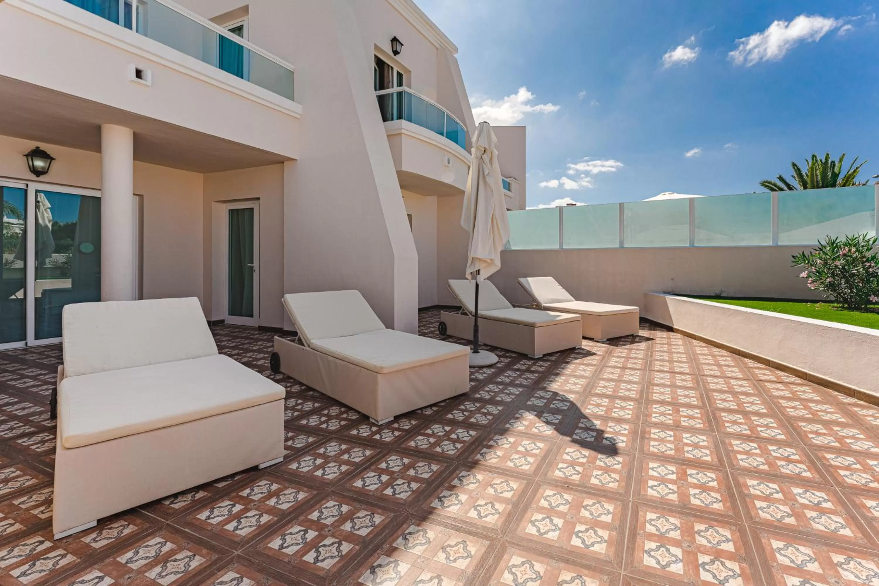Balcony/Terrace in Flamingo Suites Boutique Hotel