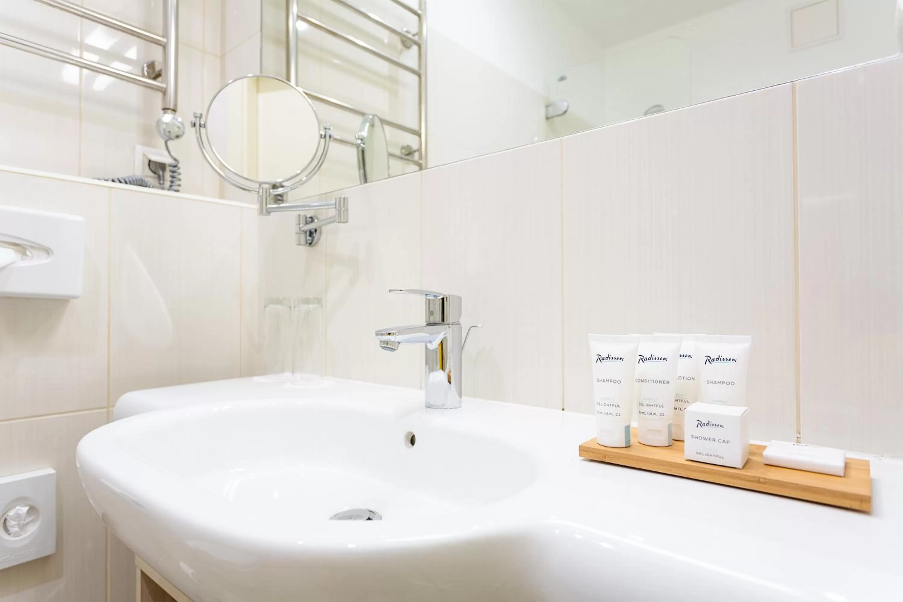 Bathroom in Radisson Hotel Old Town Riga