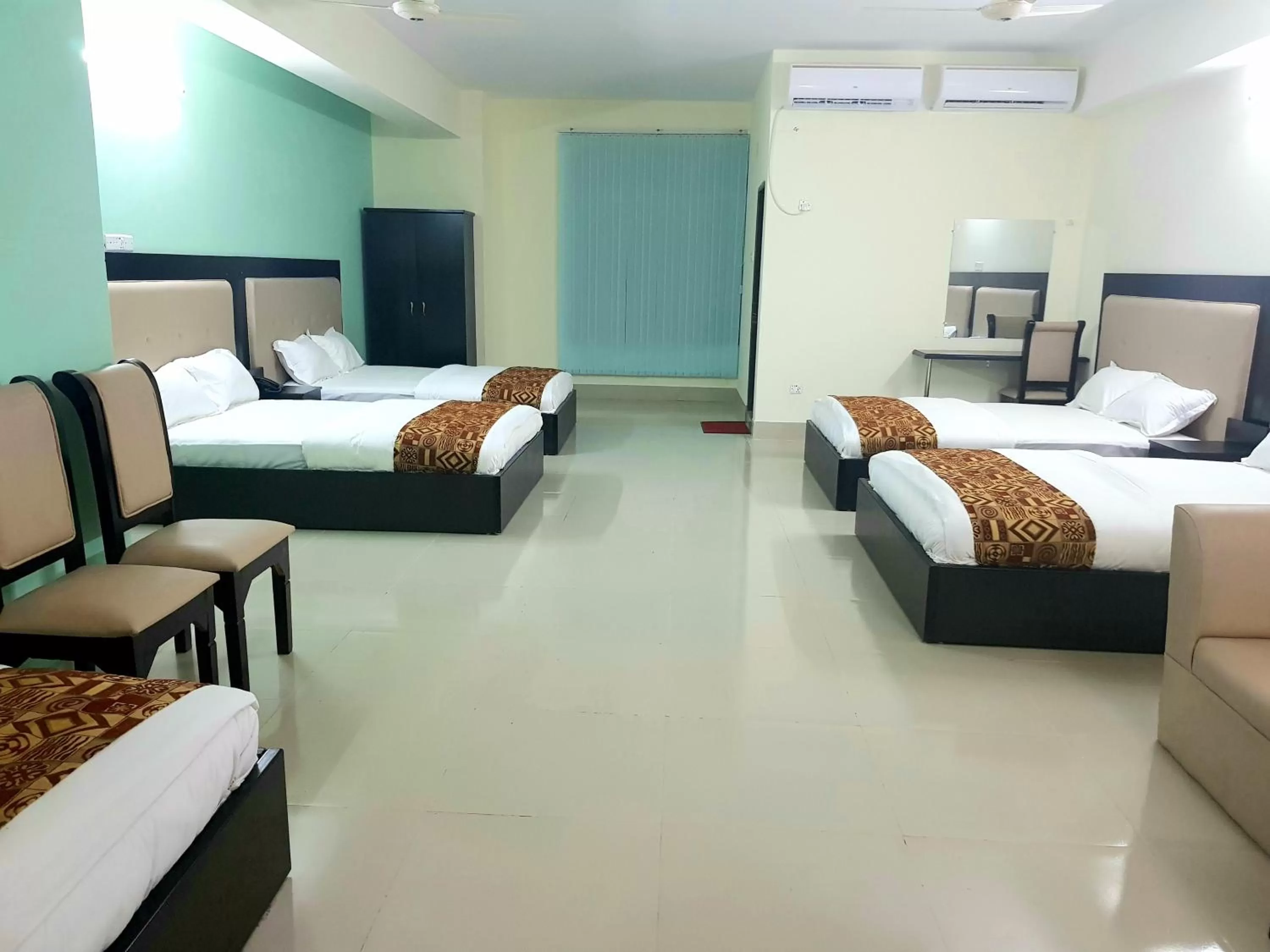 Bed in Grand Surma Hotel