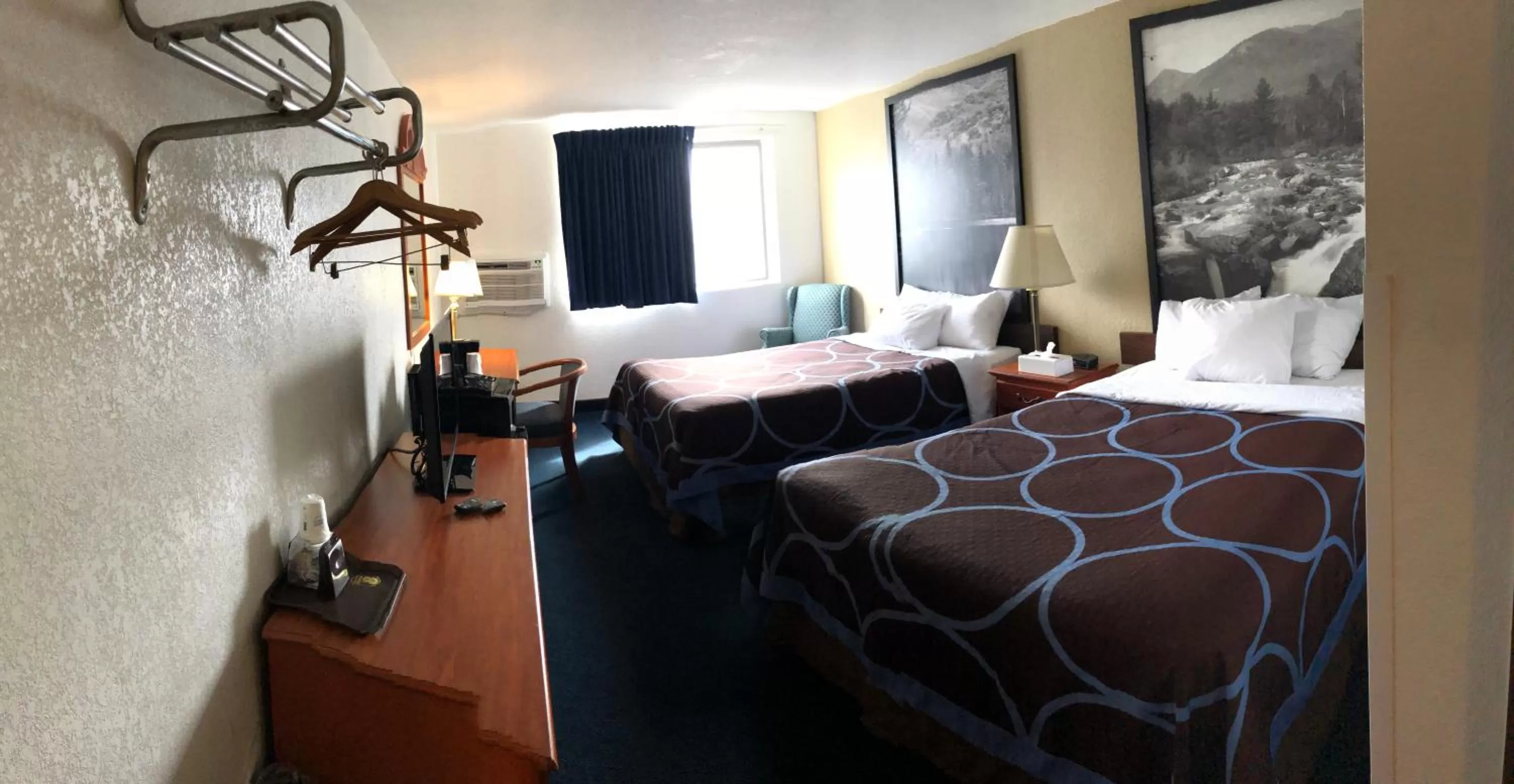 Bed in Super 8 by Wyndham Montgomery Maybrook